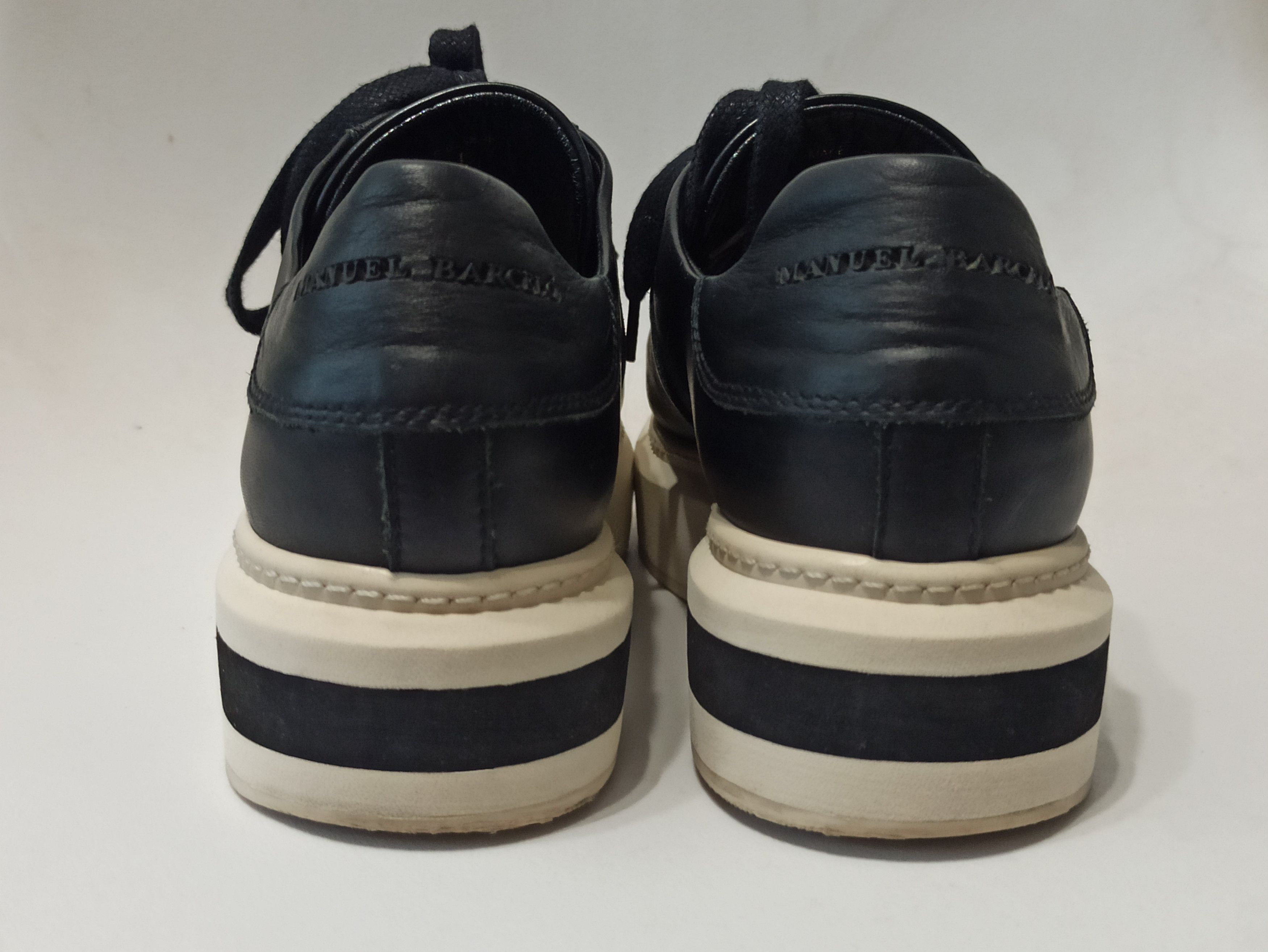 Designer Manuel Barcelo nappa low sneakers Size US 9.5 / IT 39.5 - 6 Thumbnail
