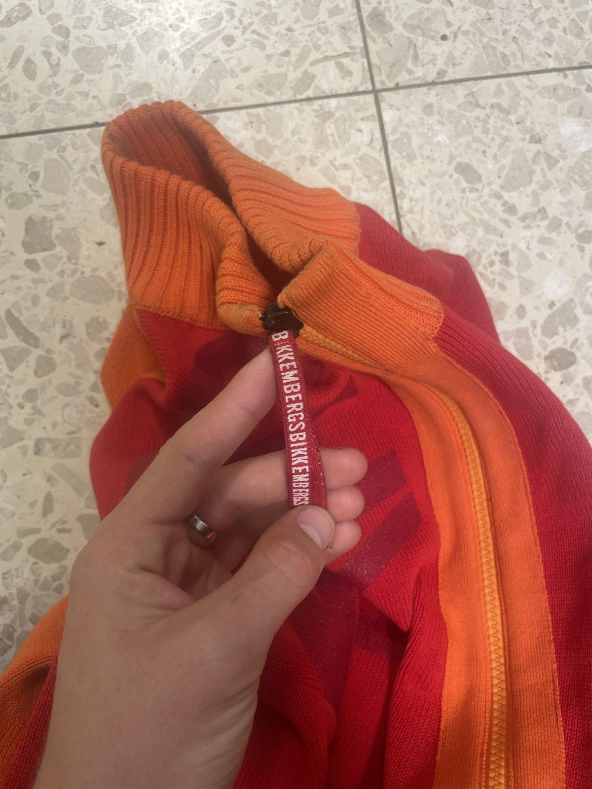 Designer × Dirk Bikkembergs Dirk bikkembergs red zip up Size US L / EU 52-54 / 3 - 3 Thumbnail
