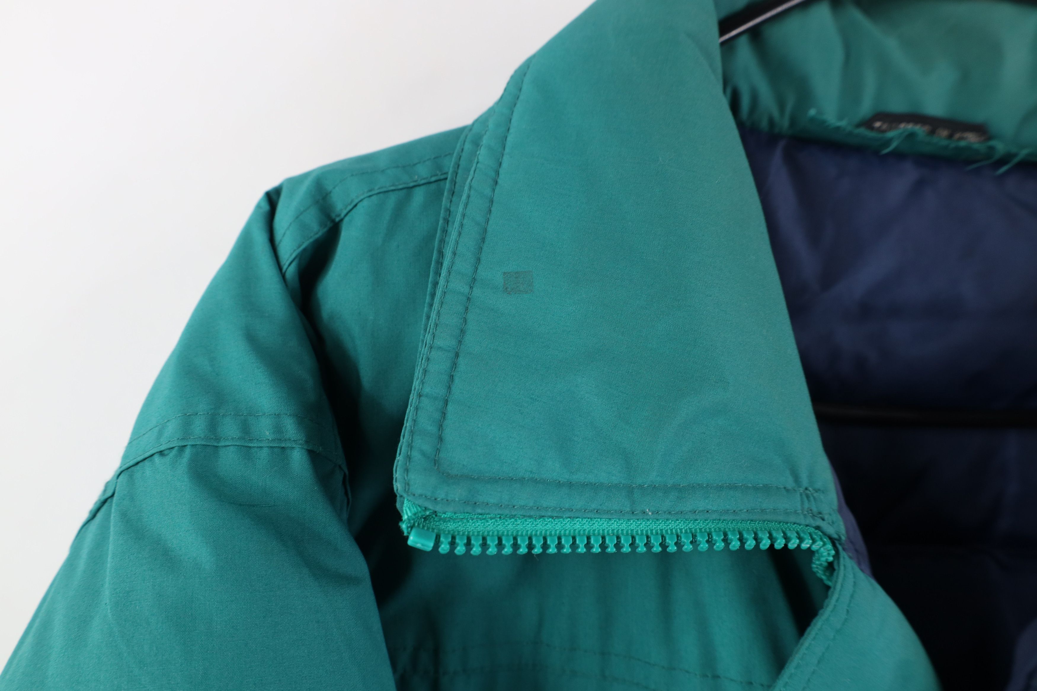 Vintage Vintage 90s Streetwear Down Insulated Puffer Jacket Green Size US XL / EU 56 / 4 - 7 Thumbnail