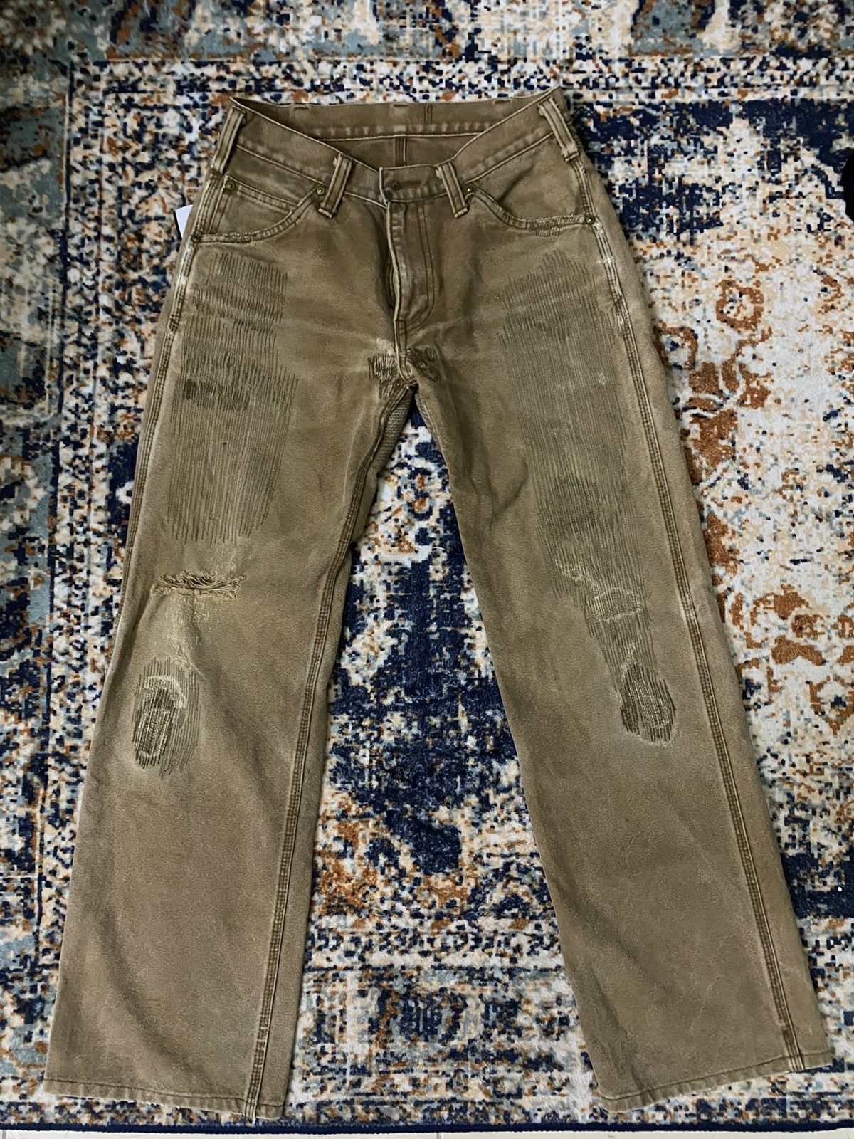 Iron Heart IRON HEART HEAVY DUTY WORKWEAR PANTS Size US 30 / EU 46 - 1 Thumbnail