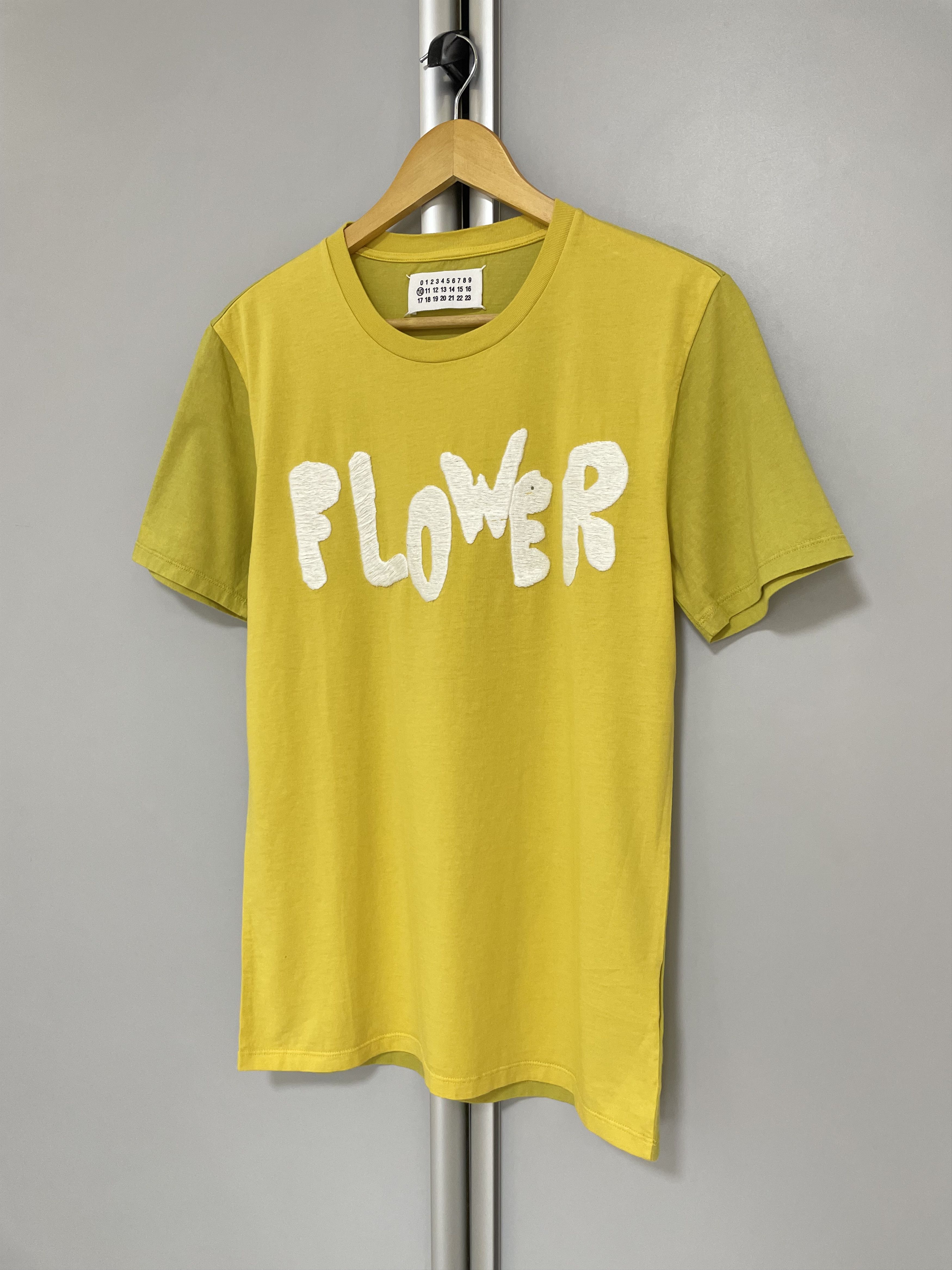 Maison Margiela MAISON MARTIN MARGIELA Paris Flower T-Shirt Archive Rare Tee Size US S / EU 44-46 / 1 - 4 Thumbnail