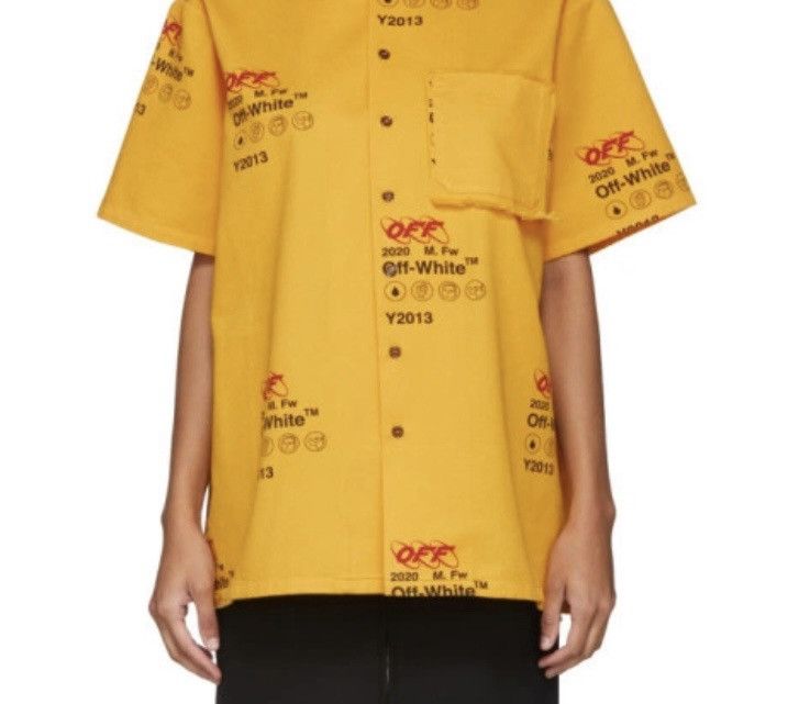 Off-White Off-White industrial short-sleeve shirt Size US XS / EU 42 / 0 - 5 Thumbnail