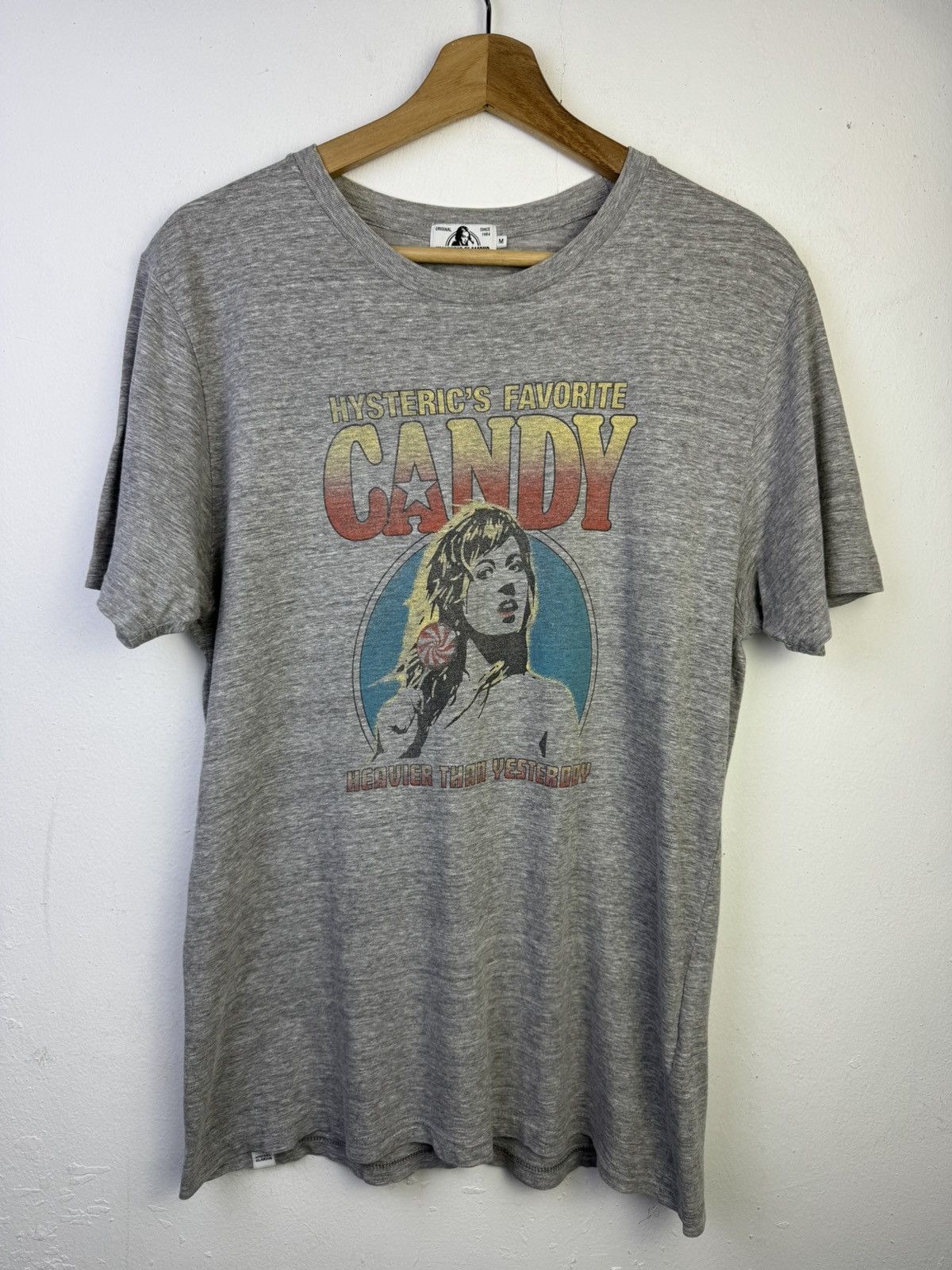Hysteric Glamour Hysteric Glamour "Favorite Candy" t-shirt in grey Size US M / EU 48-50 / 2 - 1 Thumbnail