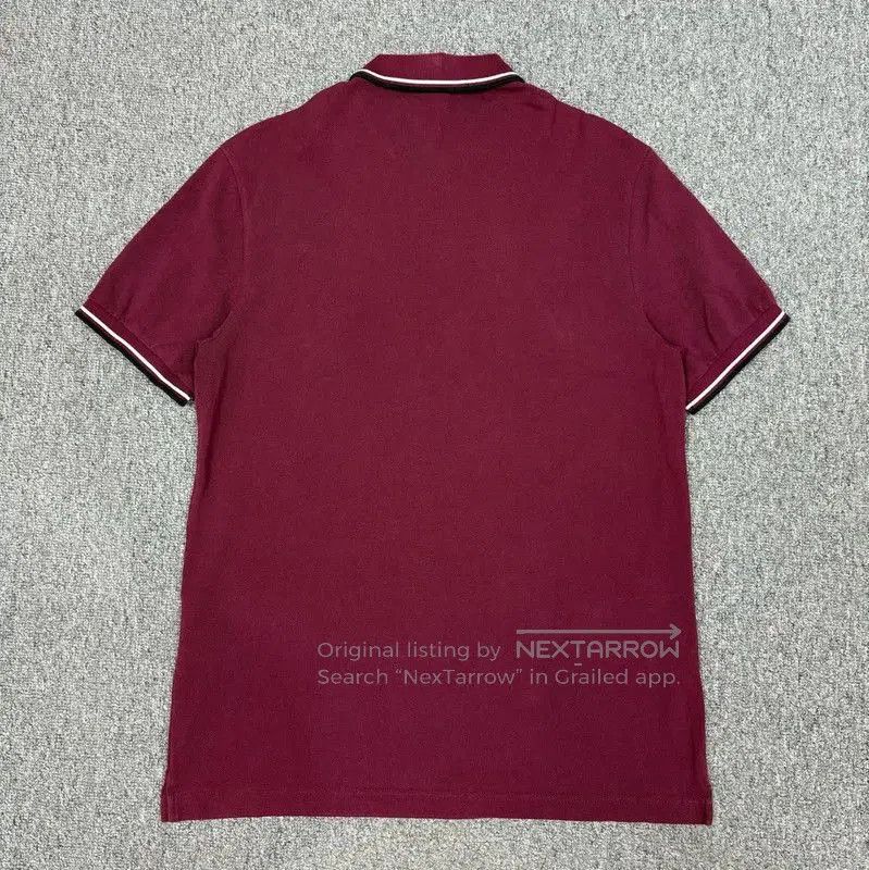 Prada Prada Red Cotton Men's Polo Shirt. Size US L / EU 52-54 / 3 - 2 Thumbnail