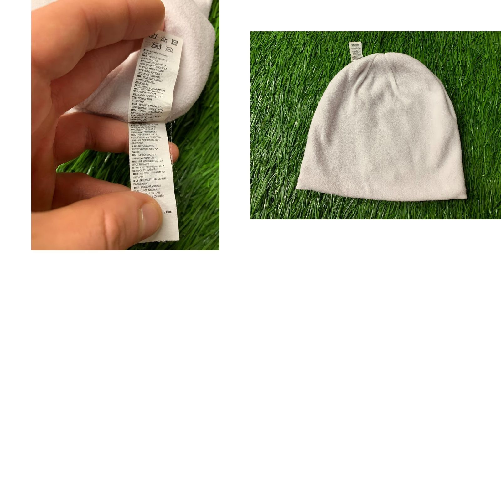 Nike Nike Hat One Size Pink and White Double Sided 2017 Women Casual Winter Warm Only Size Vintage No N/A Size ONE SIZE - 8 Thumbnail