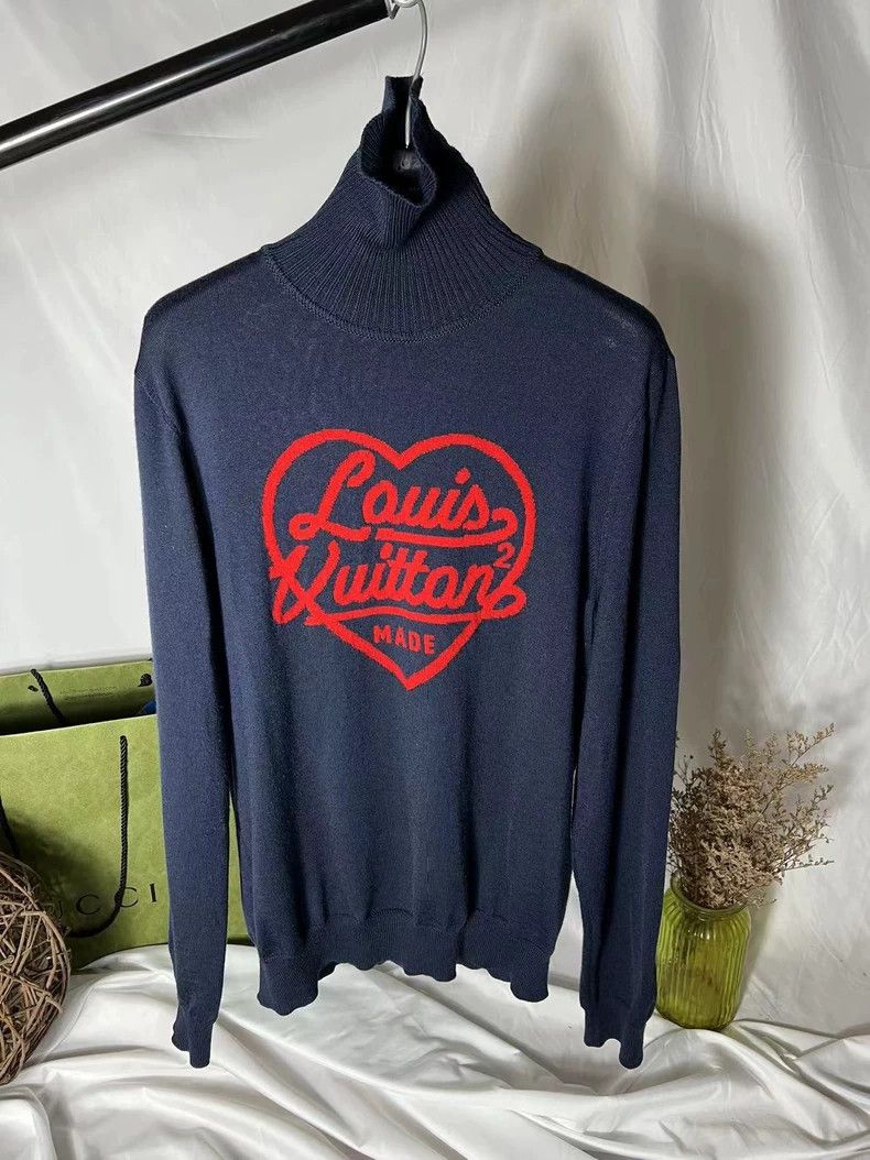 Louis Vuitton Louis Vuitton NIGO Love Logo Sweater - dmc Size US M / EU 48-50 / 2 - 1 Thumbnail