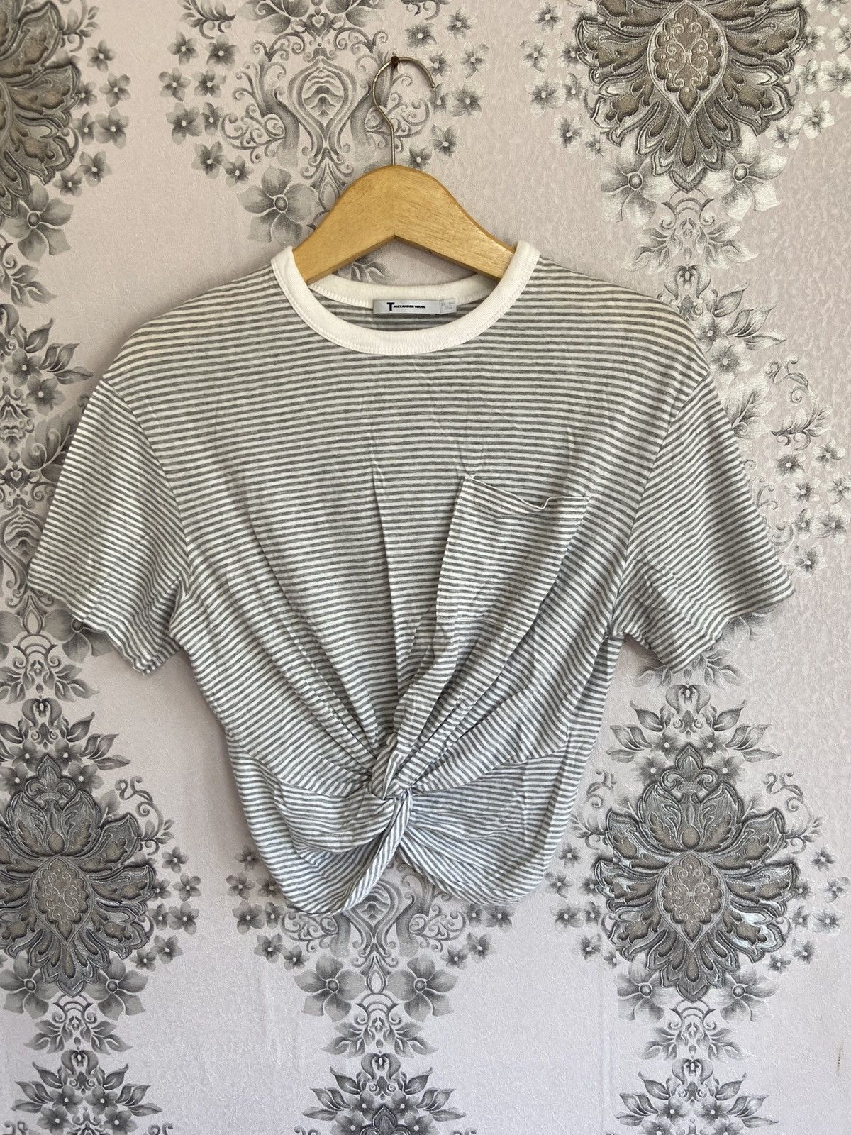 Alexander Wang Alexanderwang Striped tshirt Size US XS / EU 42 / 0 - 1 Thumbnail