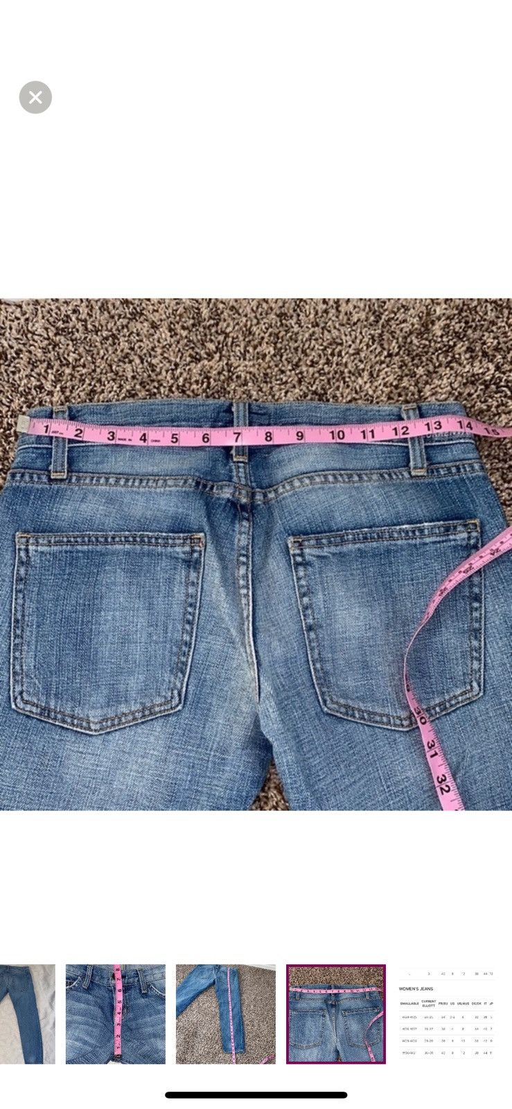 Current/Elliot Current Elliot skinny jeans size 4 Size 27" / US 4 / IT 40 - 8 Thumbnail