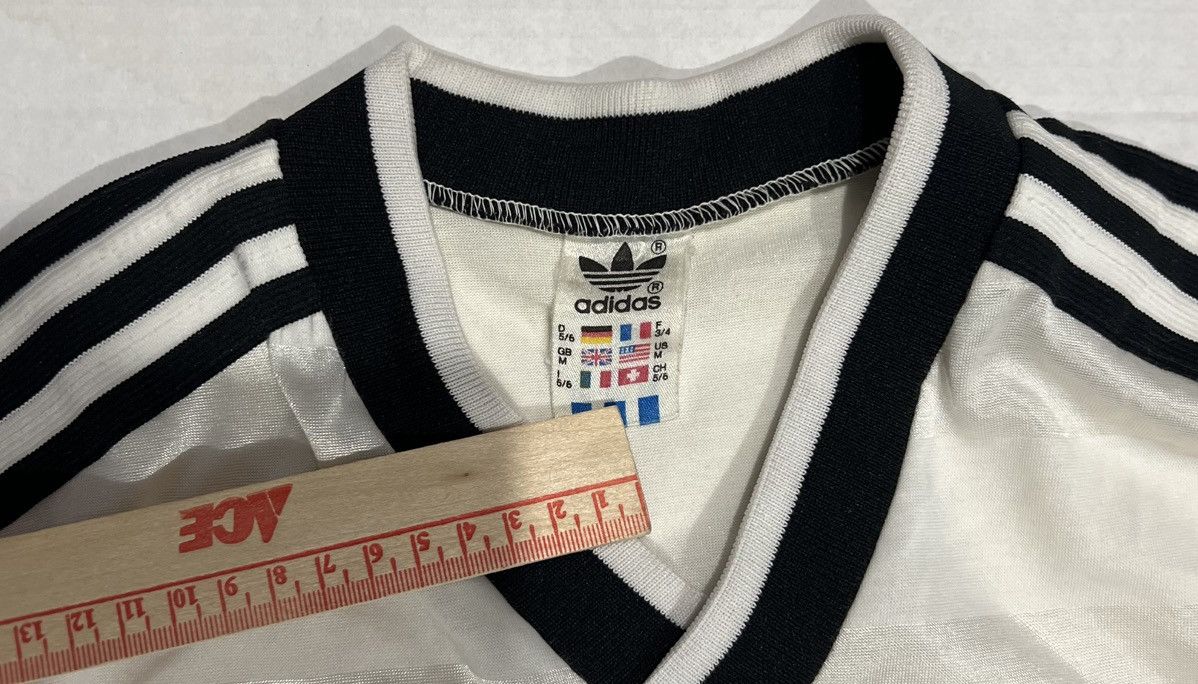 Adidas × Vintage Vintage Adidas West Germany Stripes Jersey Mens M 1984 1986 Size US M / EU 48-50 / 2 - 3 Thumbnail
