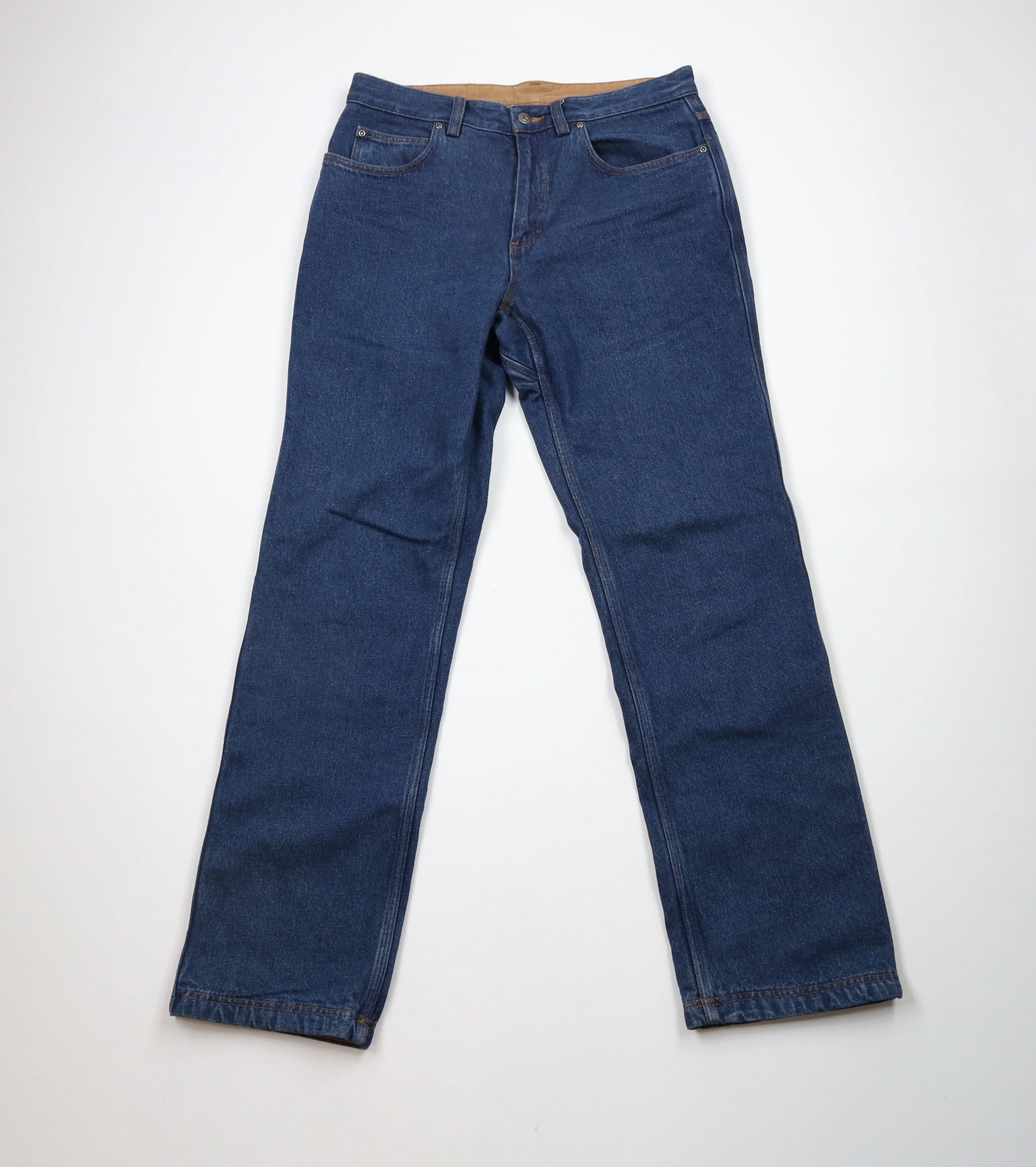 Duluth Trading Company × Vintage Duluth Trading Co Heavyweight Lined Ballroom Jeans Blue Size US 34 / EU 50 - 2 Thumbnail