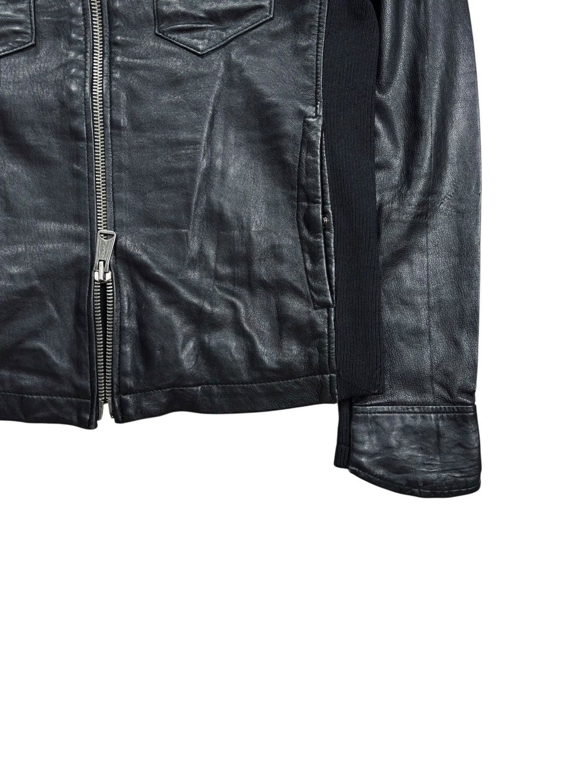 BUFFALO BOBS 2000s Buffalo Bobs - Vkei Style Rider Leather Jacket Size US M / EU 48-50 / 2 - 9 Thumbnail