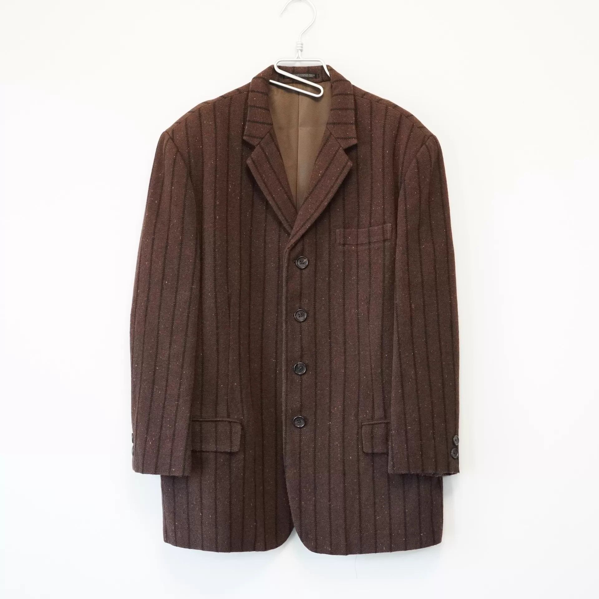Yohji Yamamoto Yohji Yamamoto 93AW Reggae Striped Polka Dot Jacket M Size US M / EU 48-50 / 2 - 1 Thumbnail