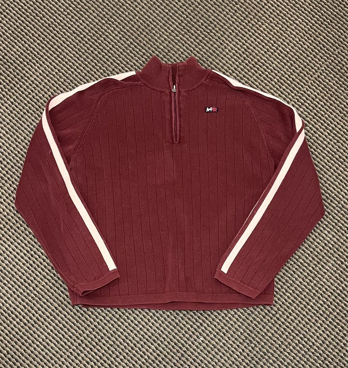 Abercrombie & Fitch Abercrombie Burgundy sweater Size US XL / EU 56 / 4 - 1 Thumbnail