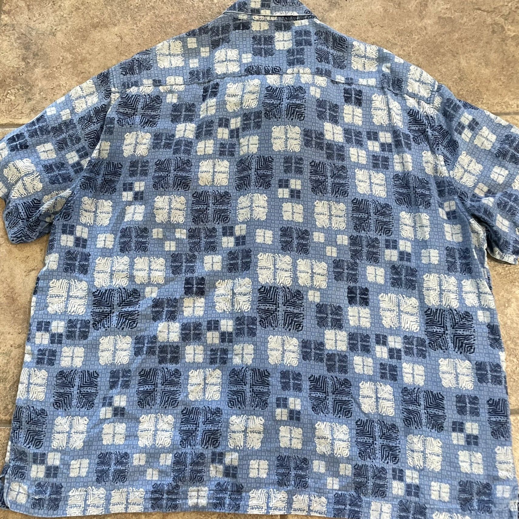 Nat Nast VINTAGE Nat Nast luxury originals silk blend blue button-down Hawaiian shirt Mens XXL Size US XXL / EU 58 / 5 - 5 Thumbnail