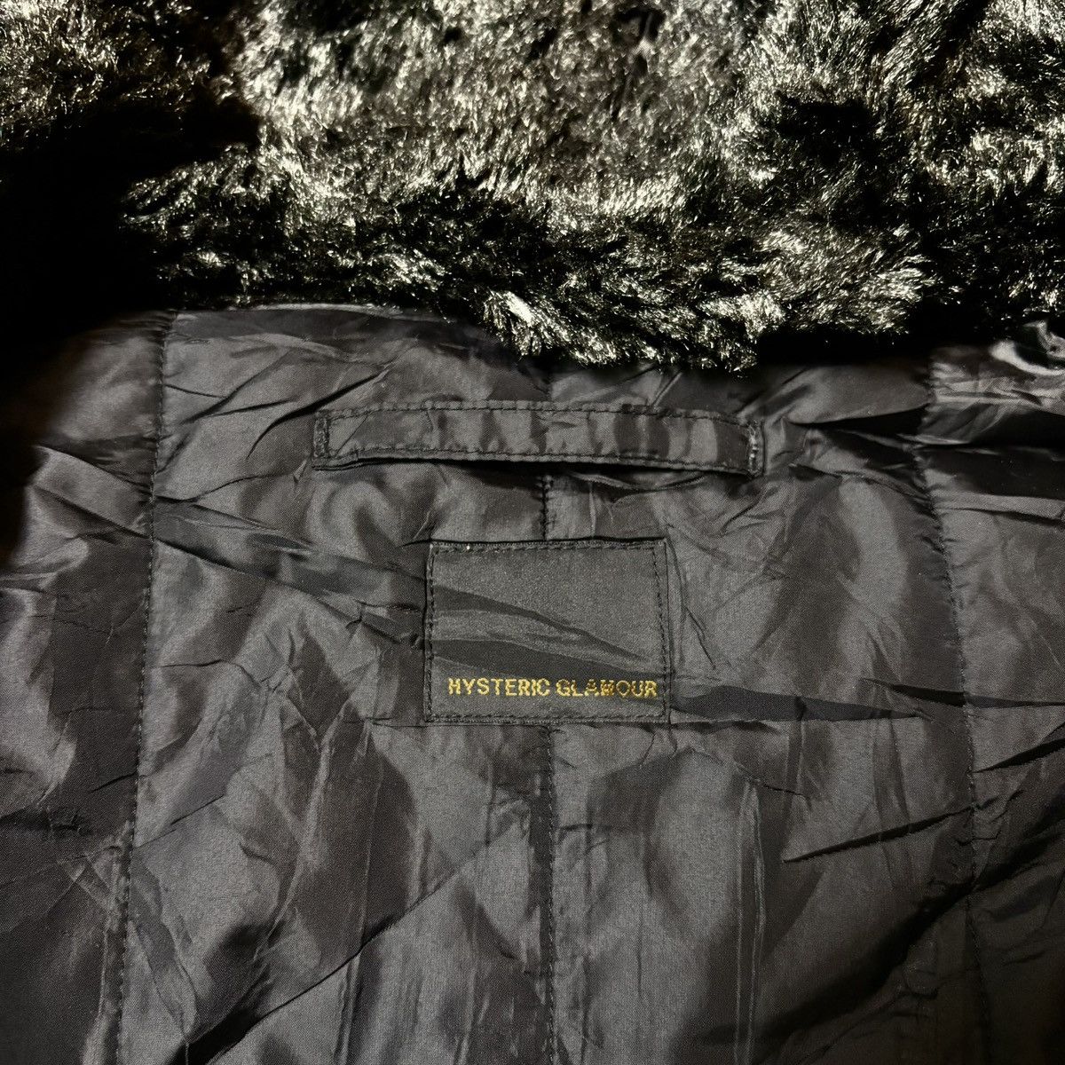 Hysteric Glamour × If Six Was Nine × Le Grande Bleu (L.G.B.) Hysteric Glamour Ifsixwasnine LGB Style fur jacket Y2K japan Size US M / EU 48-50 / 2 - 17 Thumbnail