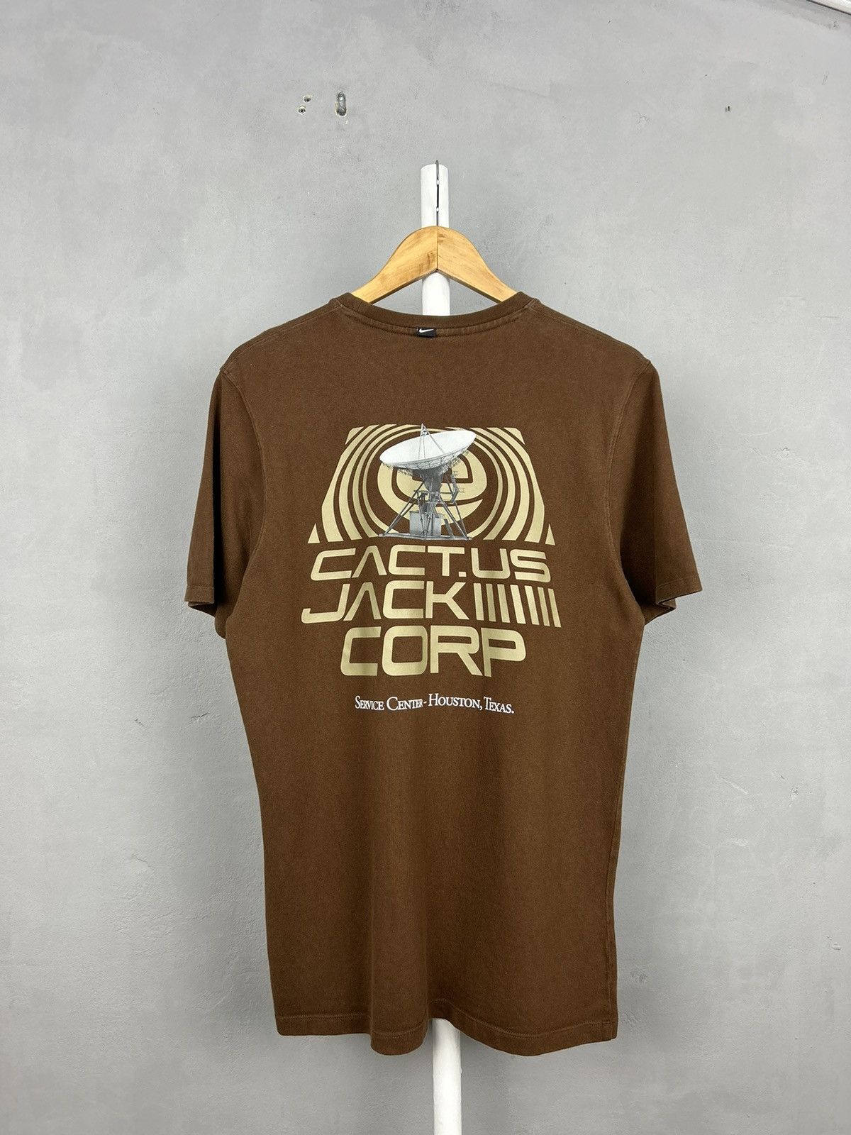 Nike × Travis Scott Nike Travis Scott Cactus Jack Corp Service Center T-shirt Size US M / EU 48-50 / 2 - 1 Thumbnail