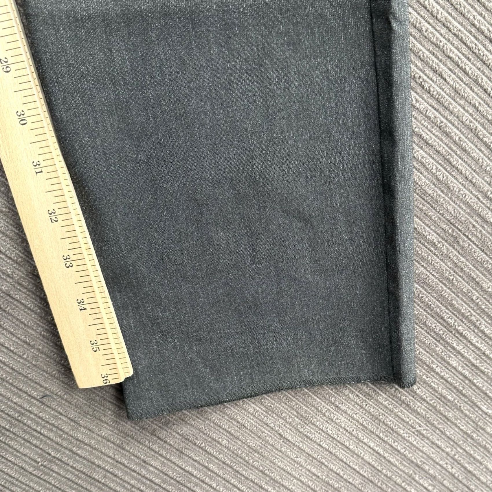 Vintage Journeyman Dress Pants Men 30 Gray Flat Front Regular Inseam 37in Business Office Pants Size US 30 / EU 46 - 7 Thumbnail