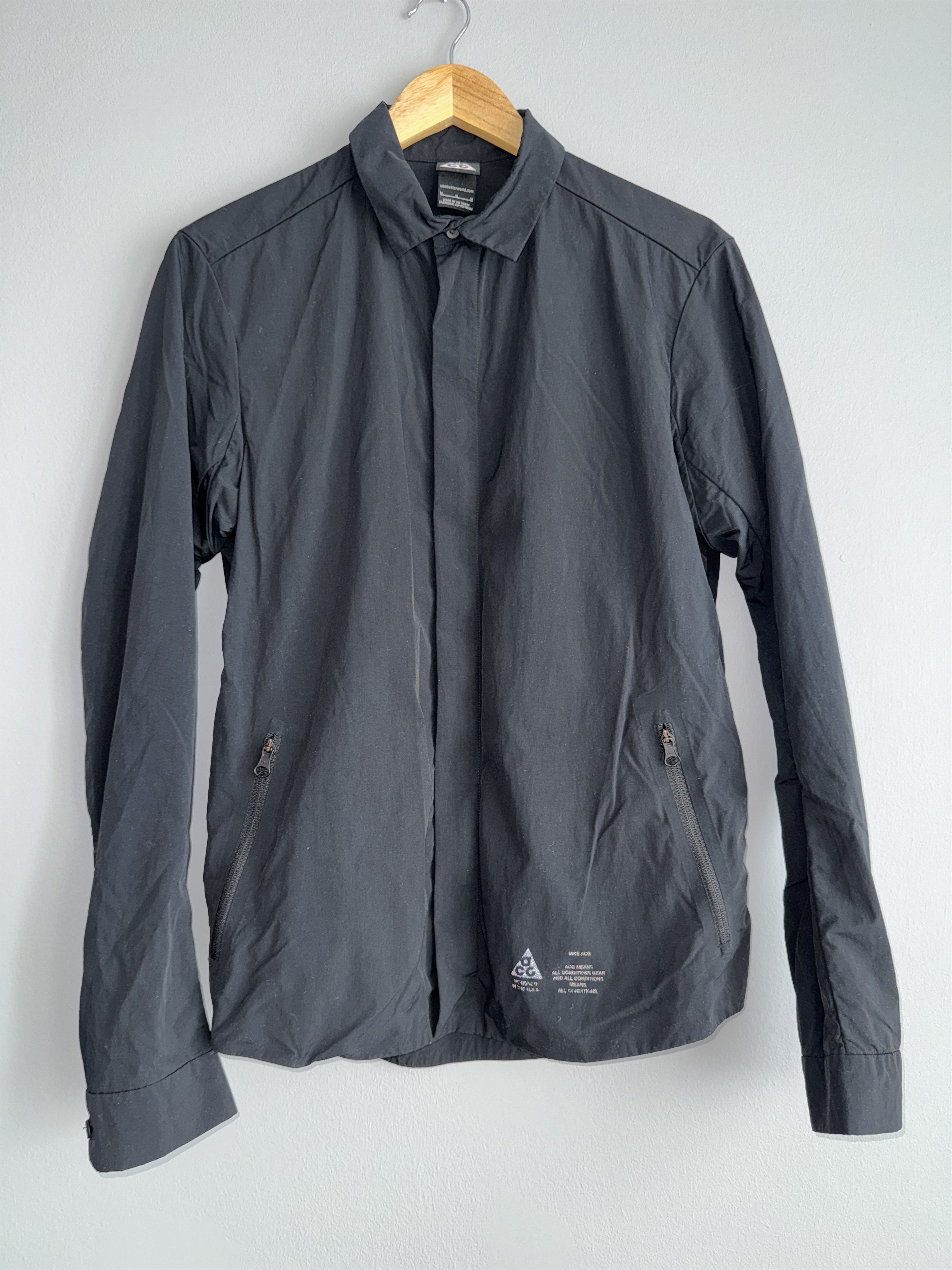 Nike ACG Nike ACG Tech Black Technical Shirt Jacket acronym Size US M / EU 48-50 / 2 - 3 Thumbnail