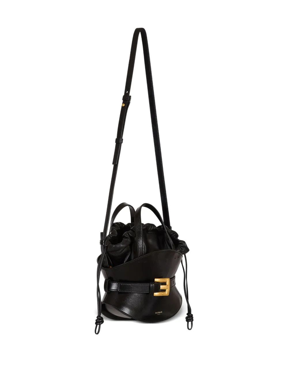 Balmain os11x0326 Size: OS / Shuffle Practical Bag in Black Size ONE SIZE - 4 Thumbnail