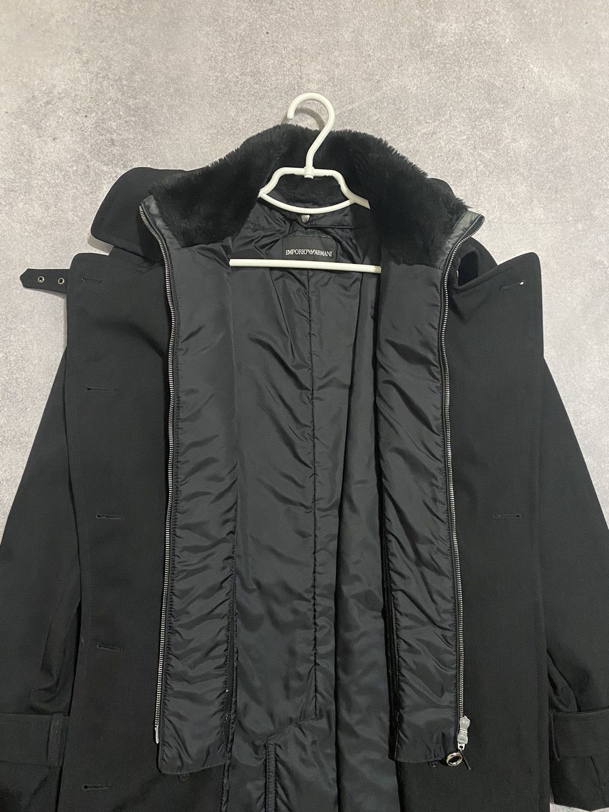 Emporio Armani Emporio Armani Wool Nylon Women’s Coat Insulated Size 40 Size S / US 4 / IT 40 - 6 Thumbnail