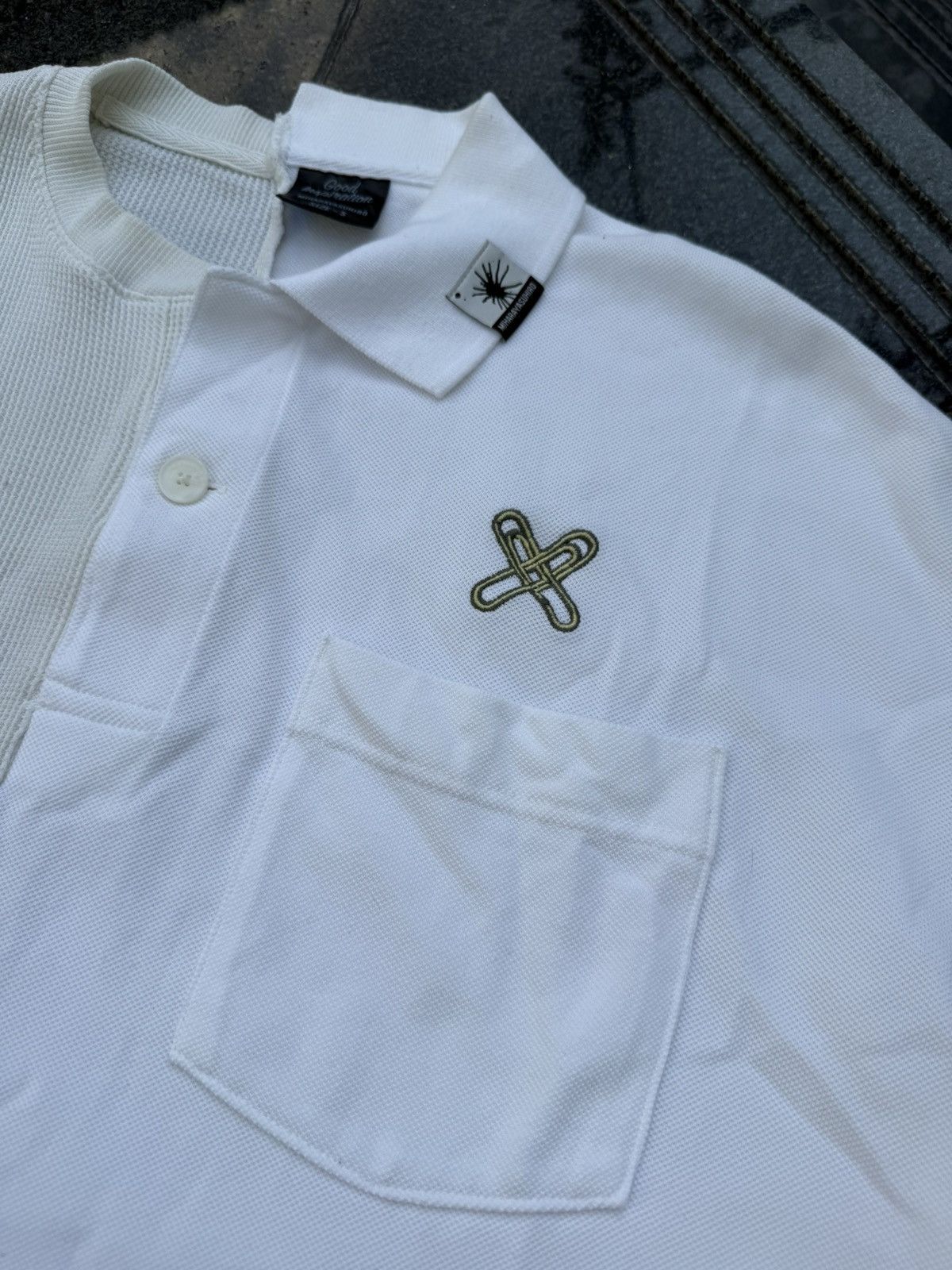 Undercover 90’s UNDERCOVER GU RARE MULTI LOGO RUGBY POLO Y2K TEE TSHIRT Size US S / EU 44-46 / 1 - 5 Thumbnail