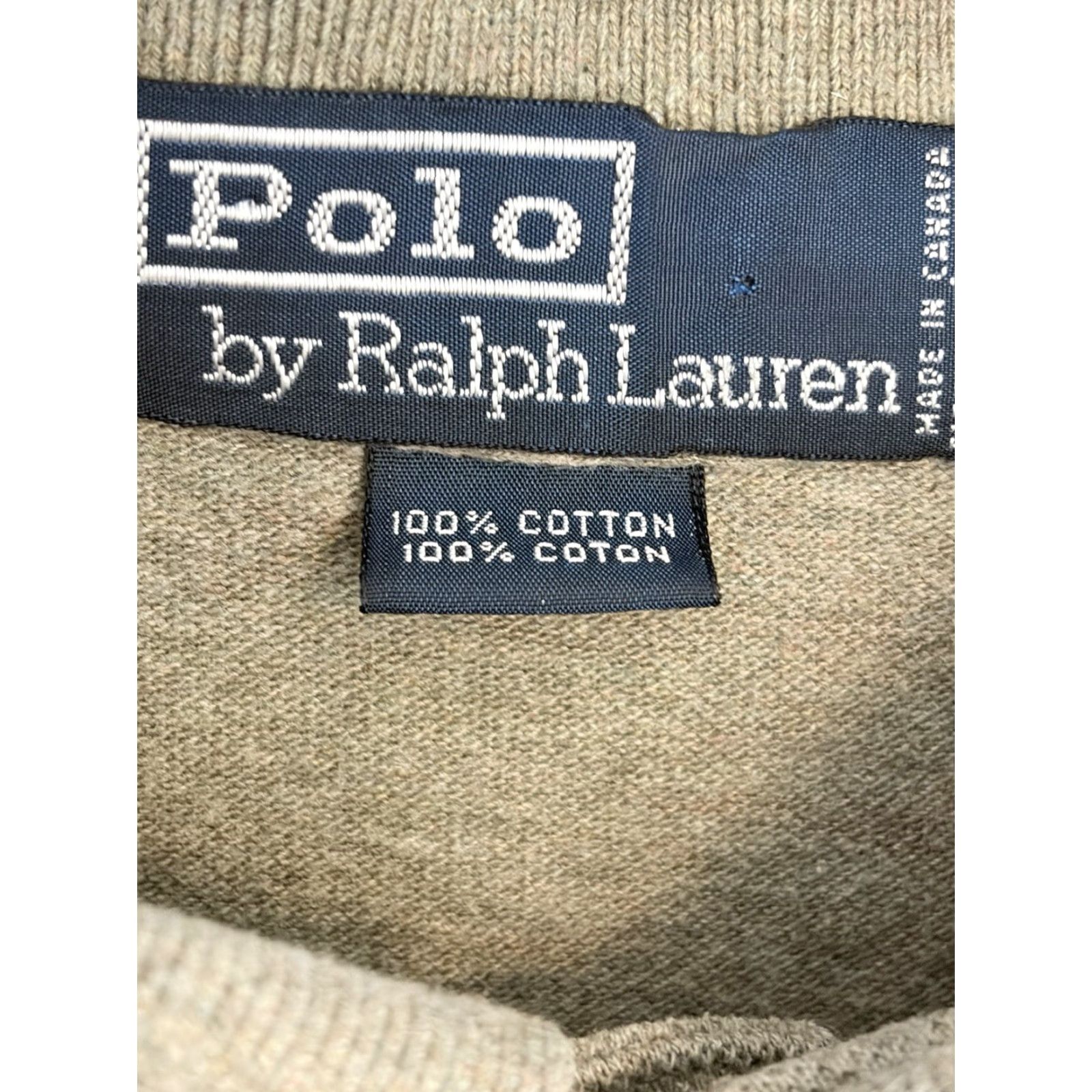 Polo Ralph Lauren Mens Polo Ralph Lauren Polo Shirt Long Sleeve Green Large Size US L / EU 52-54 / 3 - 4 Thumbnail