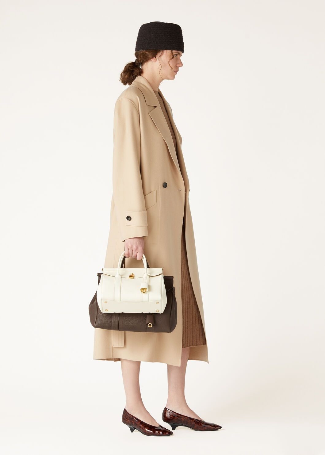 Loro Piana o1srvl11e0725 FAO3212 Freddy Cashmere Coat in Beige Size L / US 10 / IT 46 - 2 Thumbnail