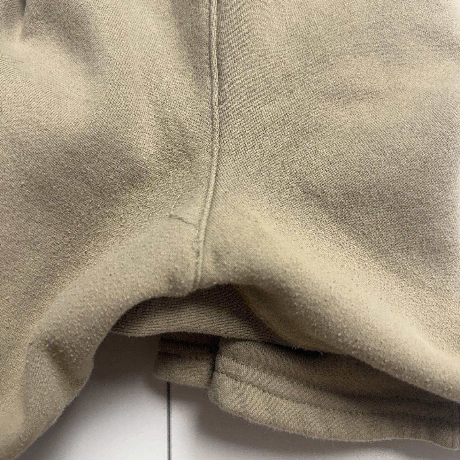 NBA Pheonix Suns Pro Edition Sweat Shorts Mens XL Beige Tan NBA Size US 31 - 8 Thumbnail