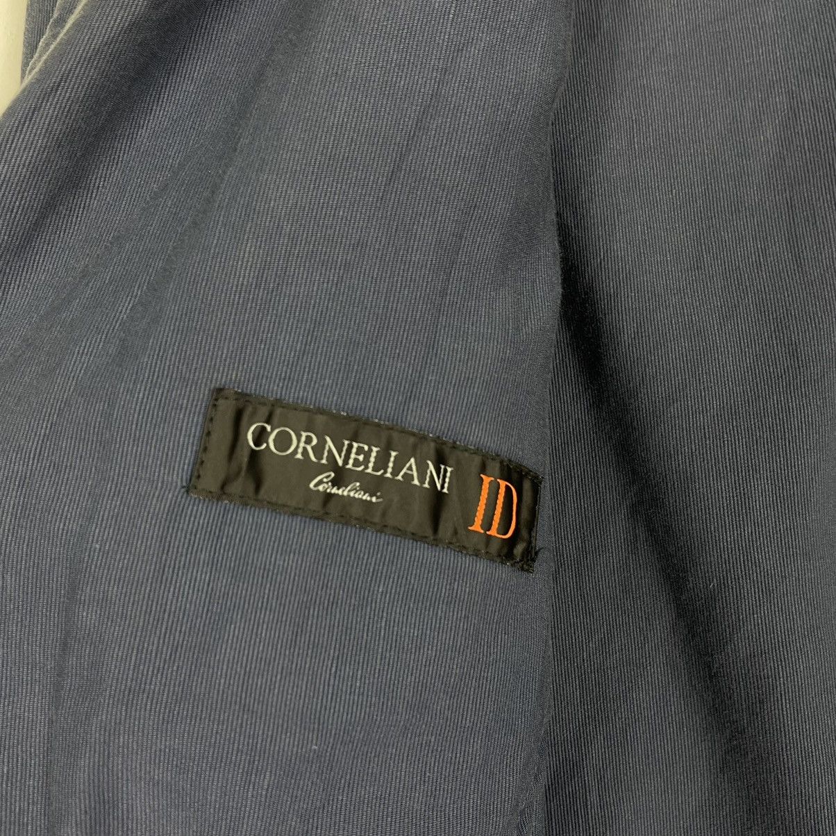 Corneliani × SHINE LUXURY 💥CORNELIANI NAVY FRENCH CHORE STYLE LINEN JACKET Size US M / EU 48-50 / 2 - 9 Thumbnail