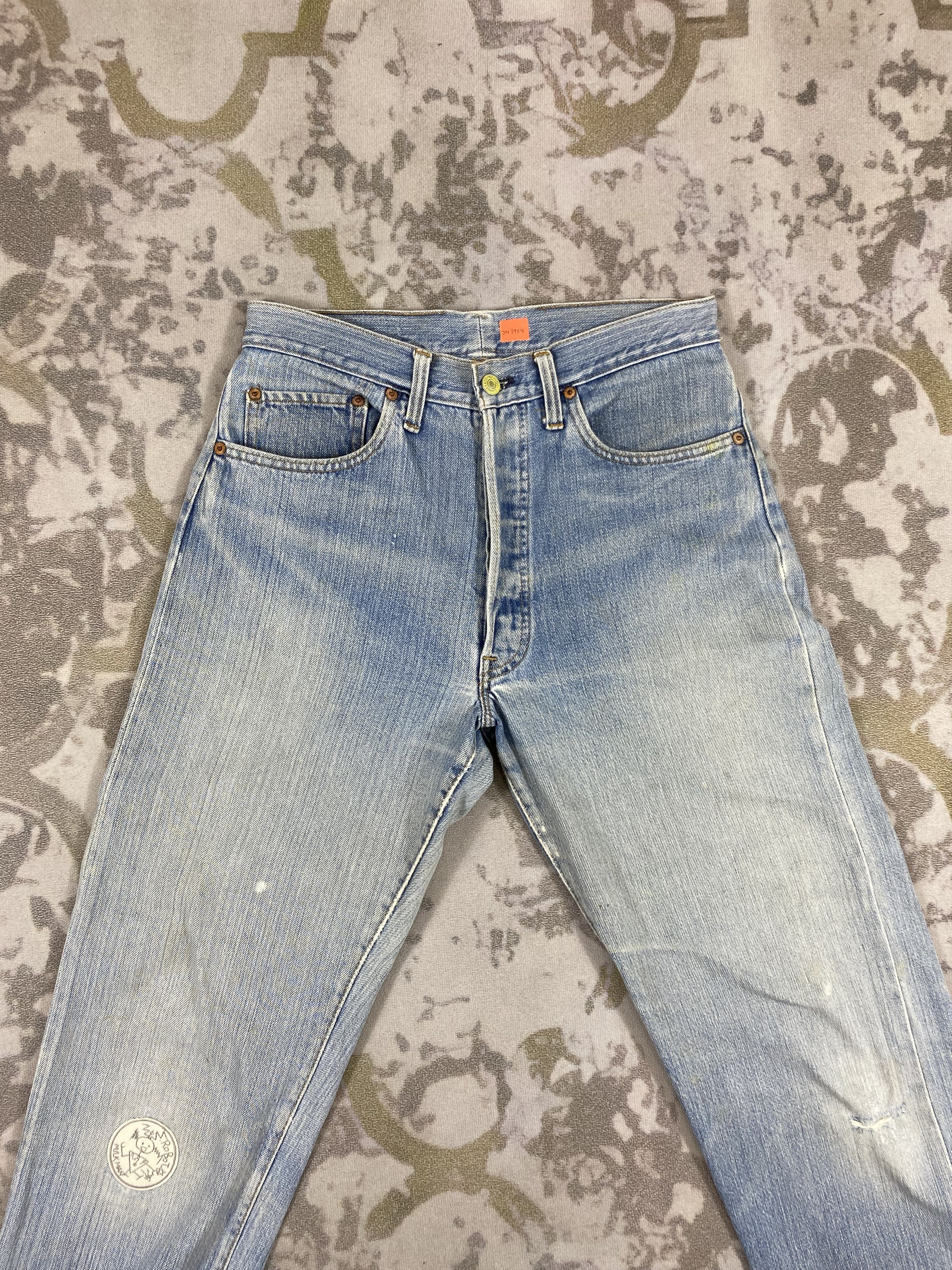 Levi's Redline 80s Vintage Levi's 501 Top Button #6 29x29.5 -JN3954 Size US 29 - 3 Thumbnail