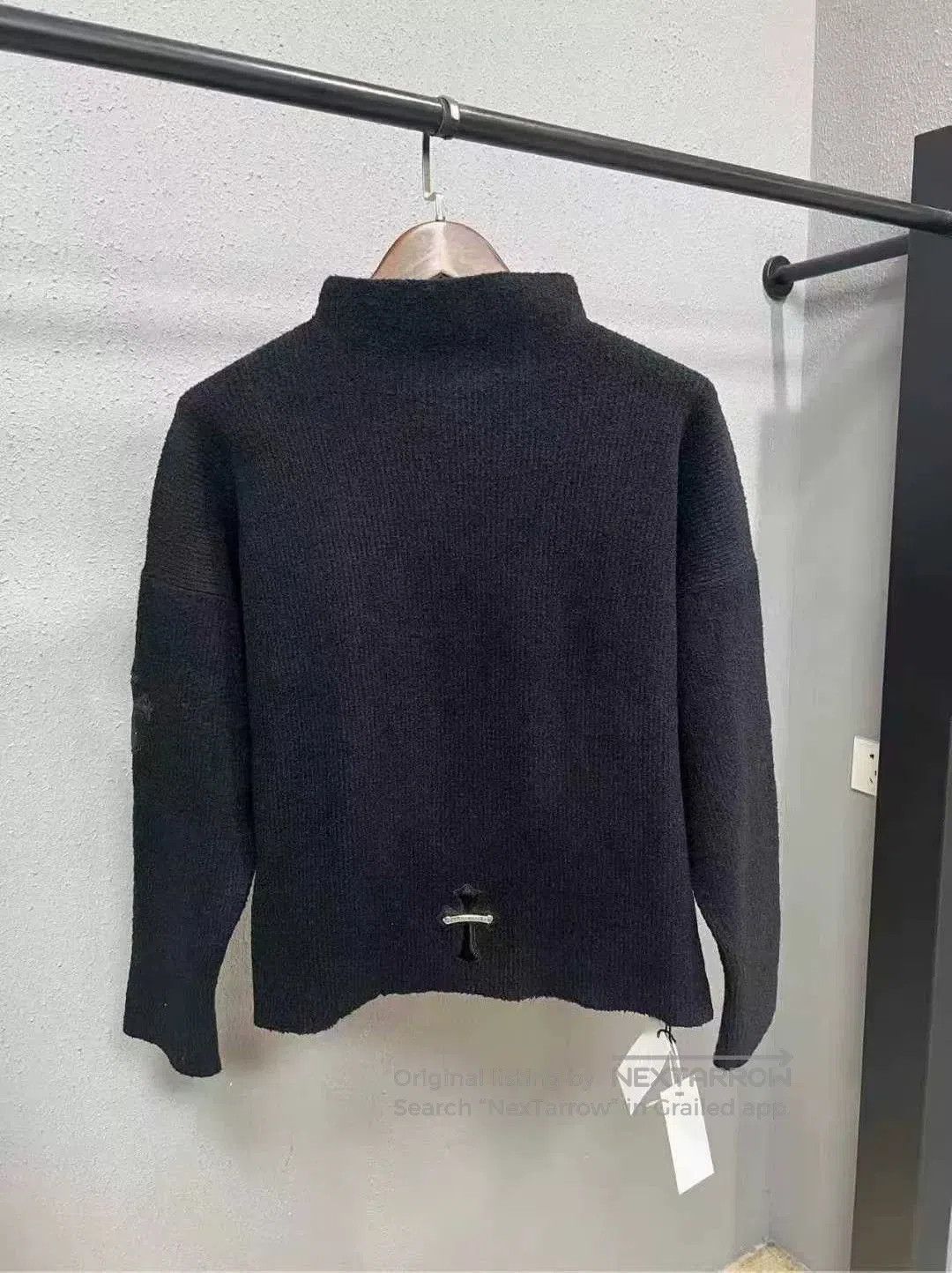 Chrome Hearts chrome hearts black cross knit sweater. Size US XS / EU 42 / 0 - 2 Thumbnail