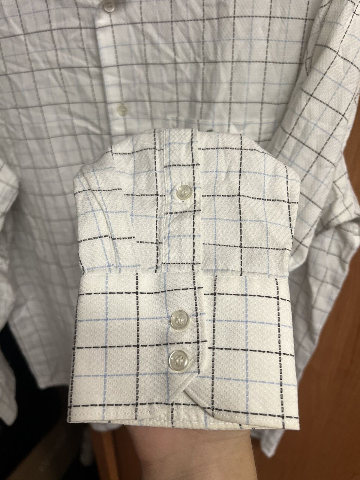 Lacoste × Vintage Lacoste white vintage shirt drip drill y2k Size US XL / EU 56 / 4 - 5 Thumbnail