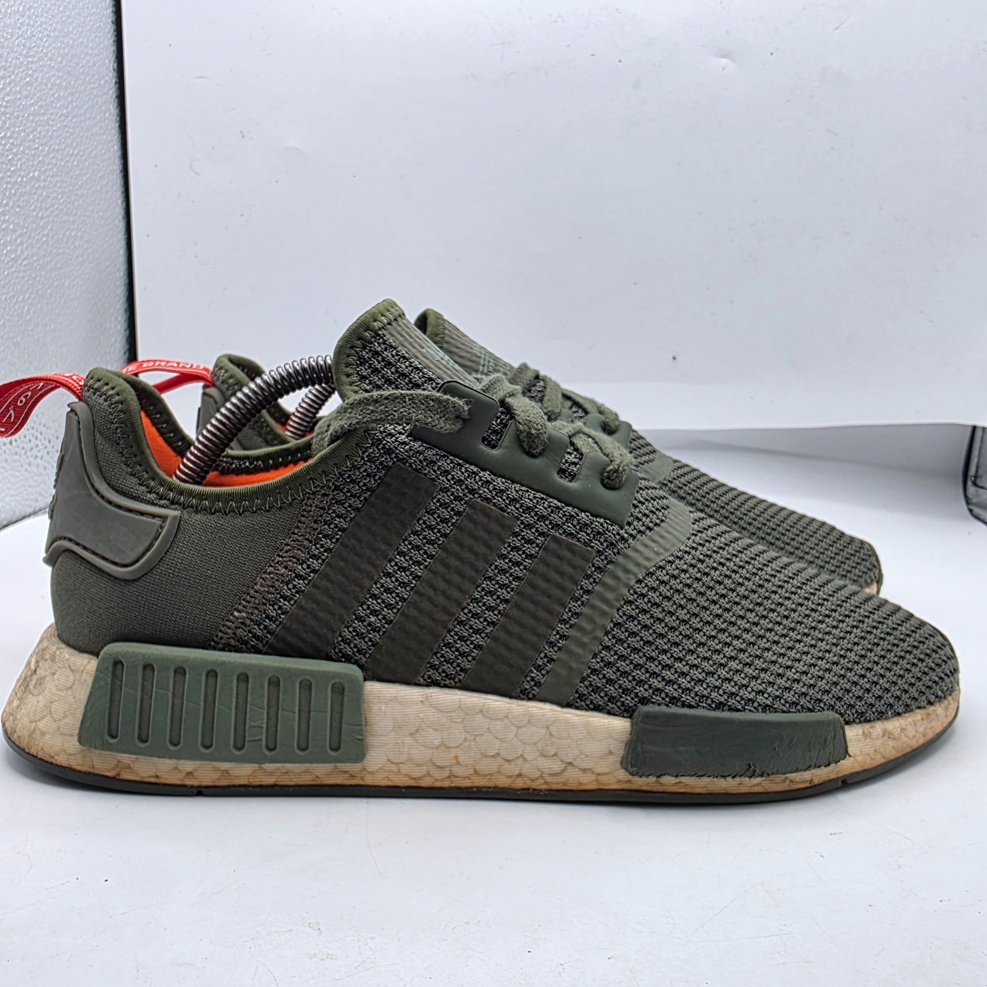 Adidas Adidas NMD R1 Night Cargo Mens Size 9.5 Green Casual Athleti Size US 9.5 / EU 42-43 - 12 Thumbnail