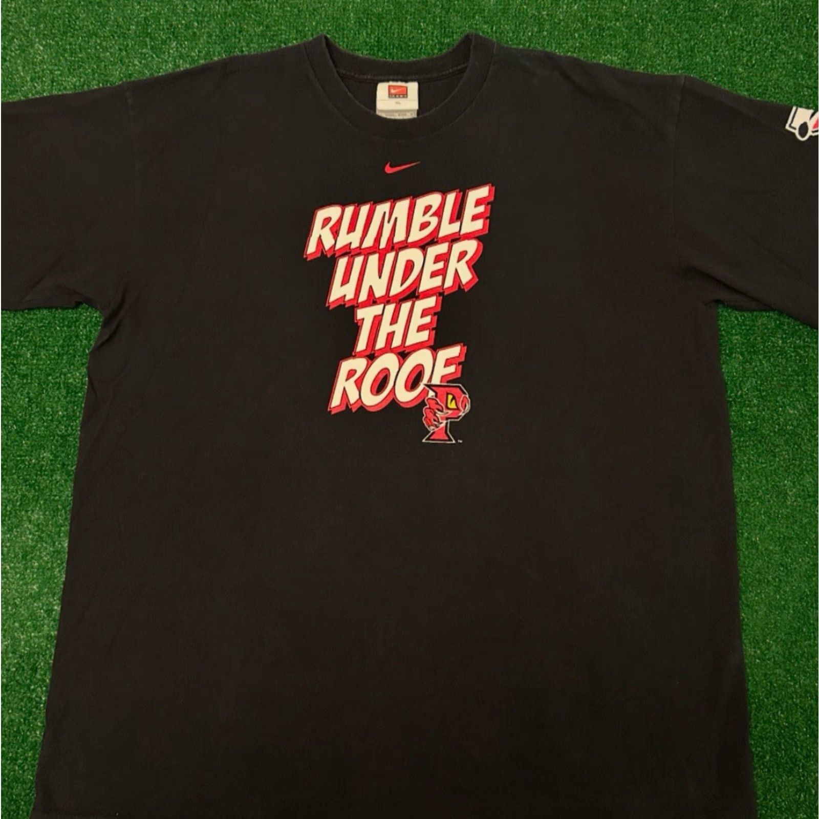 Nike VINTAGE Nike Orlando Predators AFL Arena Football League VTG Shirt Mens XL Black 90s Sports Hip Hop Short Sleeve T-Shirt Men XL Size US XL / EU 56 / 4 - 3 Thumbnail