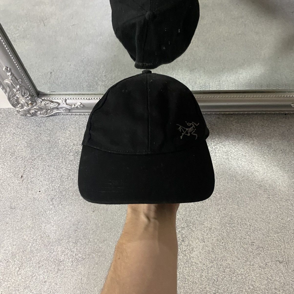 Arc’teryx leaf B.A.C. CAP BLACK GEN1 Arc'teryx Hat LEAF BAC Gen 1 All Black Adjustable OSFA Mesh