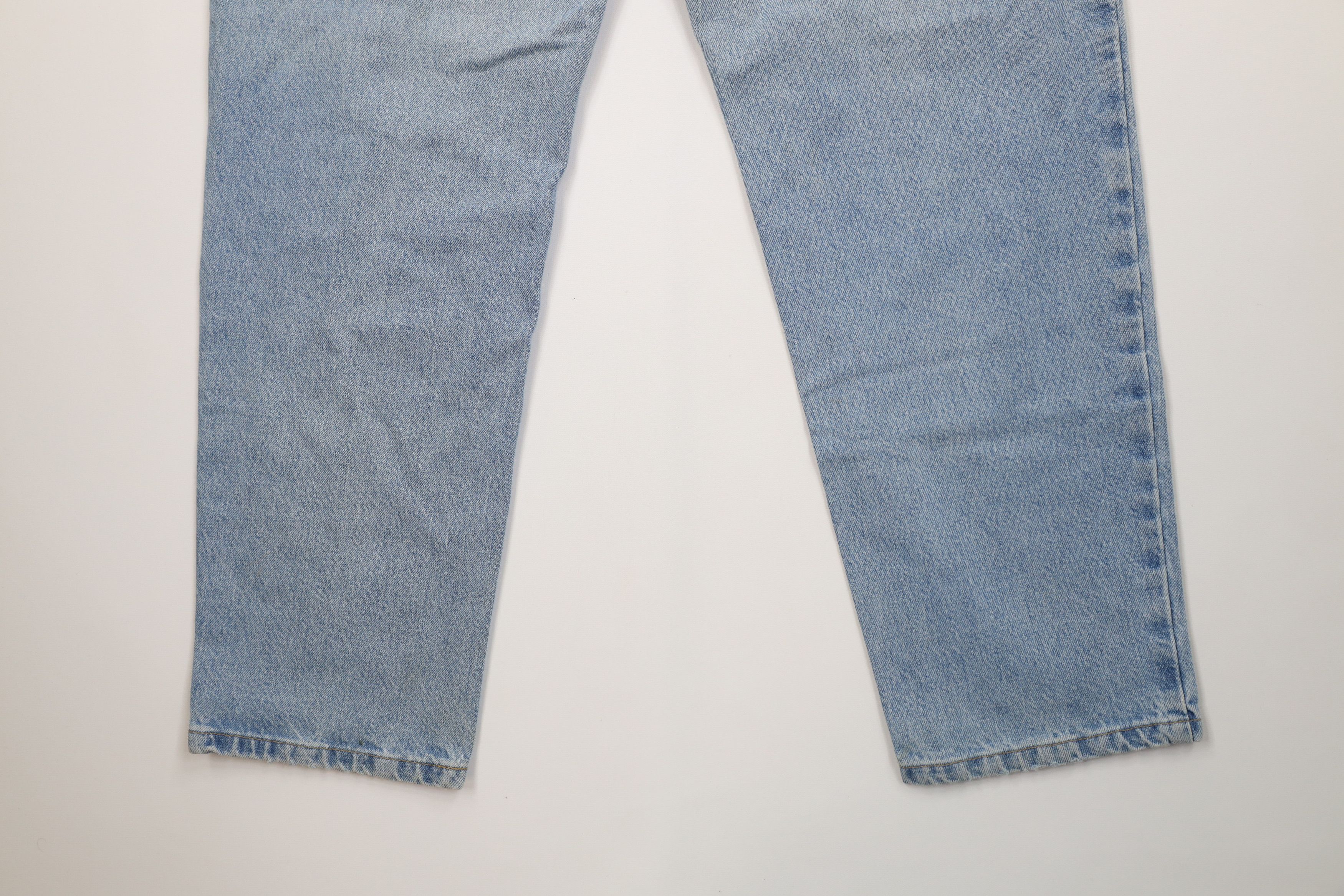 Lands' End Vintage 90s Lands End Relaxed Straight Leg Denim Jeans Size US 34 / EU 50 - 15 Thumbnail