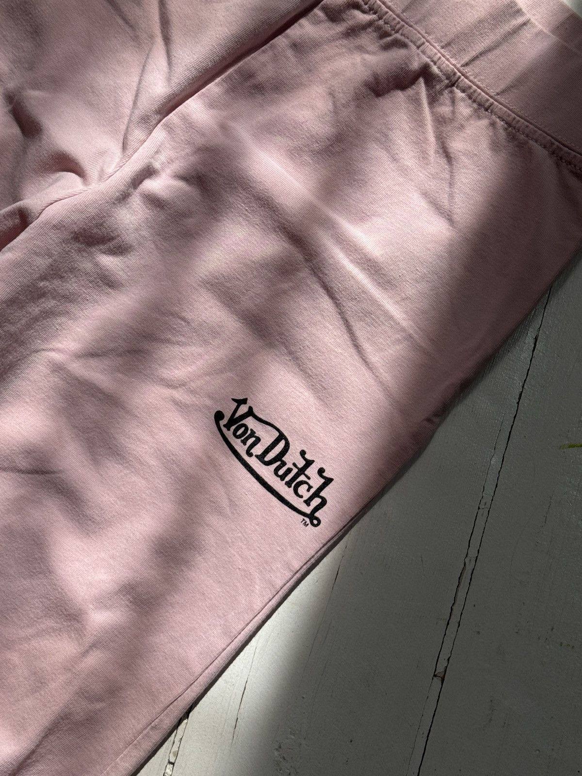 Von Dutch VINTAGE VON DUTCH PINK 2000s LEGGINGS Size 30" / US 8 / IT 44 - 3 Thumbnail