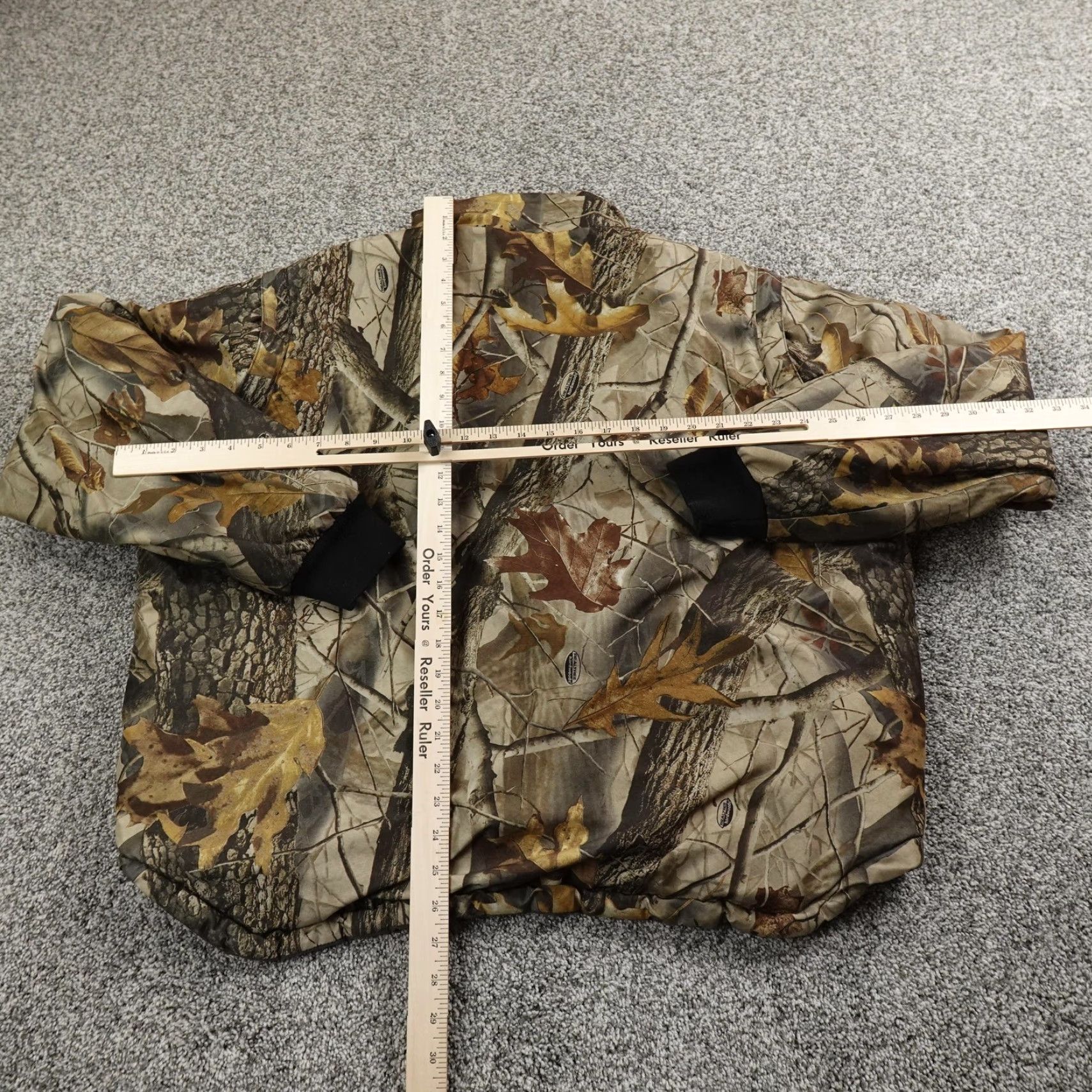 Realtree VTG Realtree Hardwoods Jacket Mens L Brown Camouflage 10X Reversible Zip Puffer Insulated 90s Size US L / EU 52-54 / 3 - 7 Thumbnail