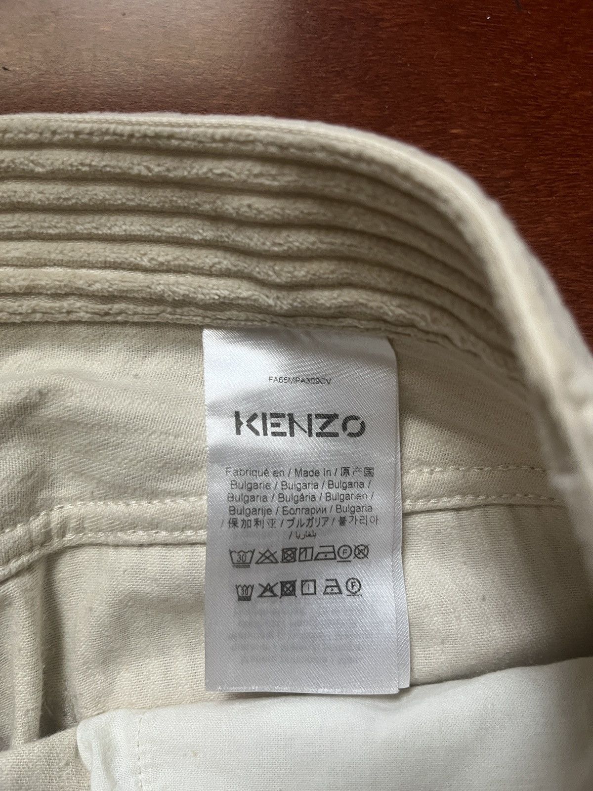 Kenzo Vintage Kenzo Corduroy Flare Pants Size US 32 / EU 48 - 4 Thumbnail