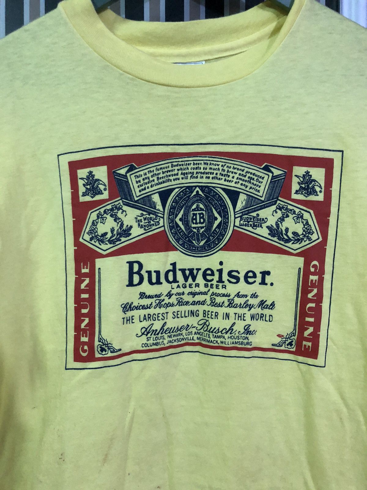 Budweiser × Vintage vintage budweiser tee Size US M / EU 48-50 / 2 - 4 Thumbnail