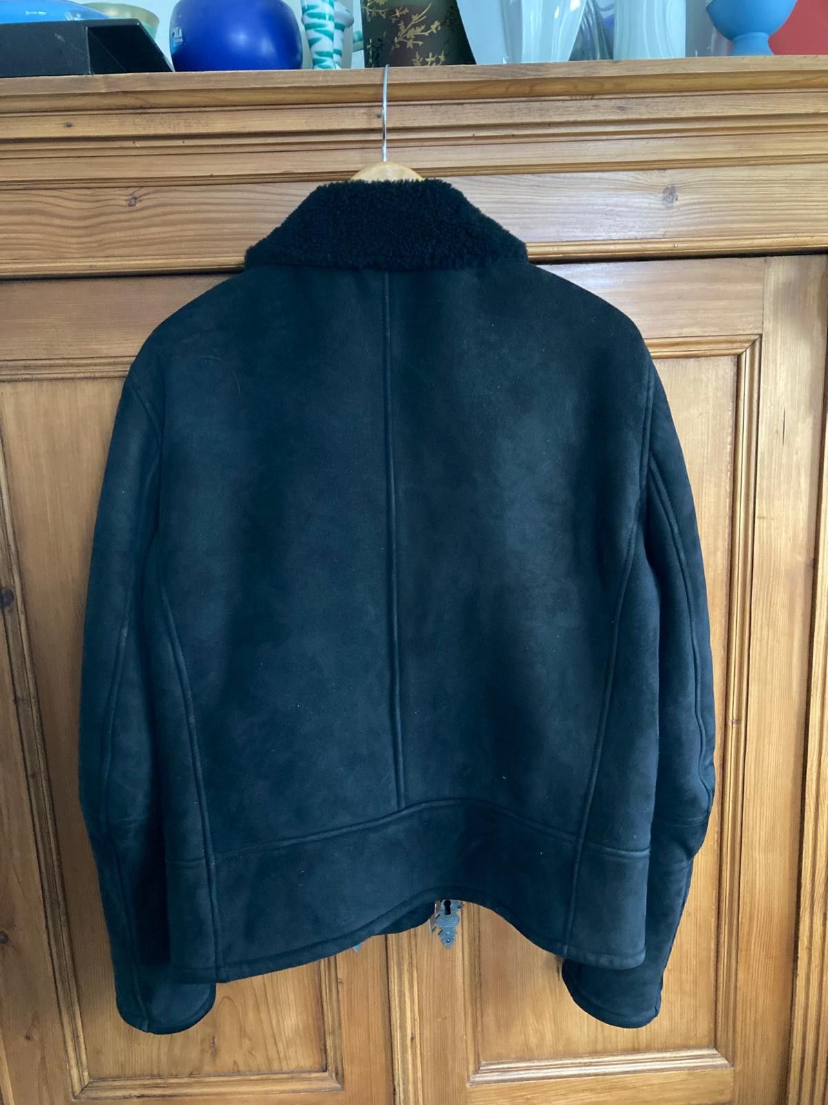 Italic Delan Lambskin Shearling Jacket Size IT54 (Slim Fit) Size US M / EU 48-50 / 2 - 4 Thumbnail