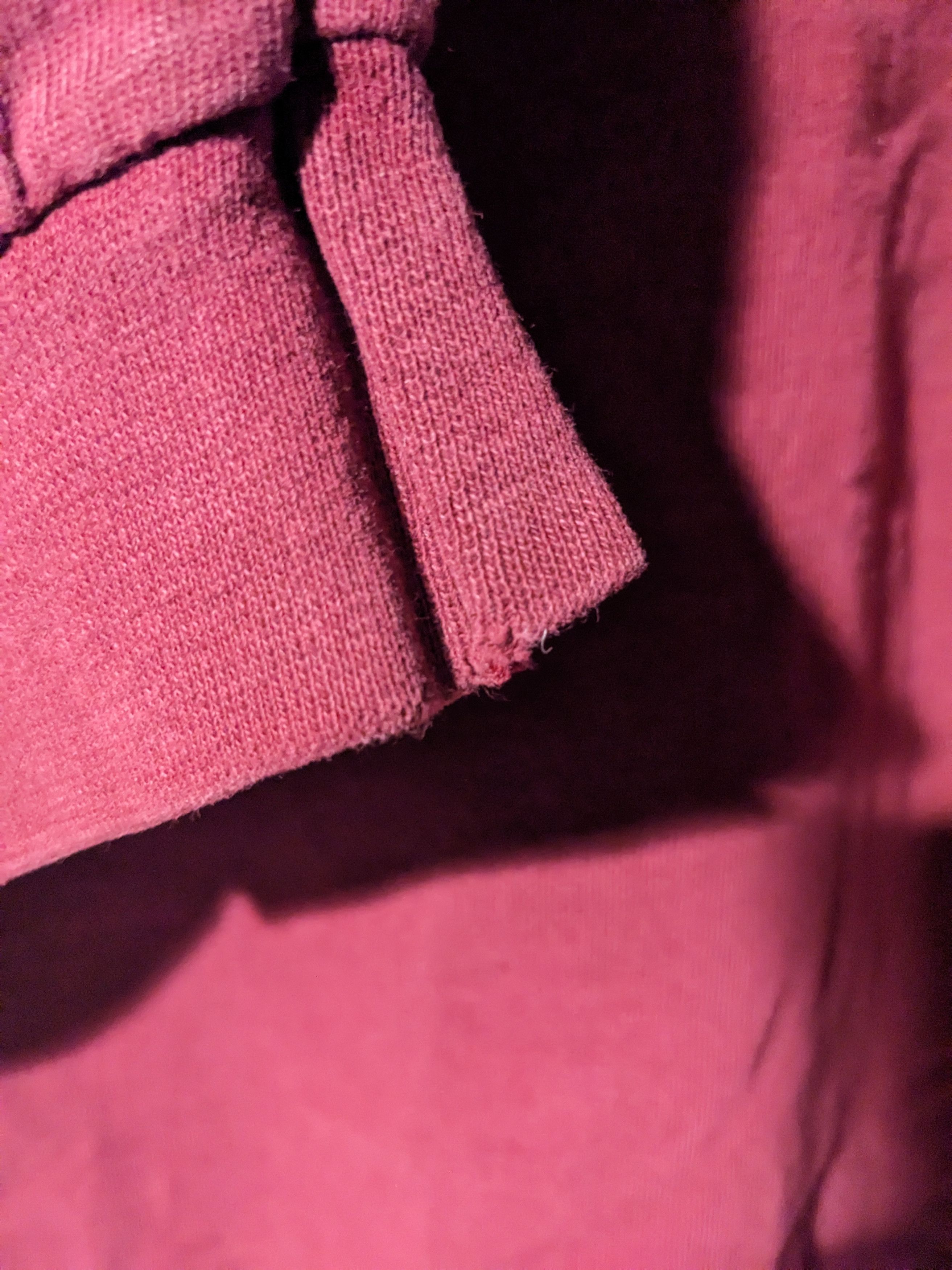 Nike × Vintage Vintage 90s Nike Swoosh Red X-Large Turtle Neck Long-Sleeve Size US XL / EU 56 / 4 - 4 Thumbnail