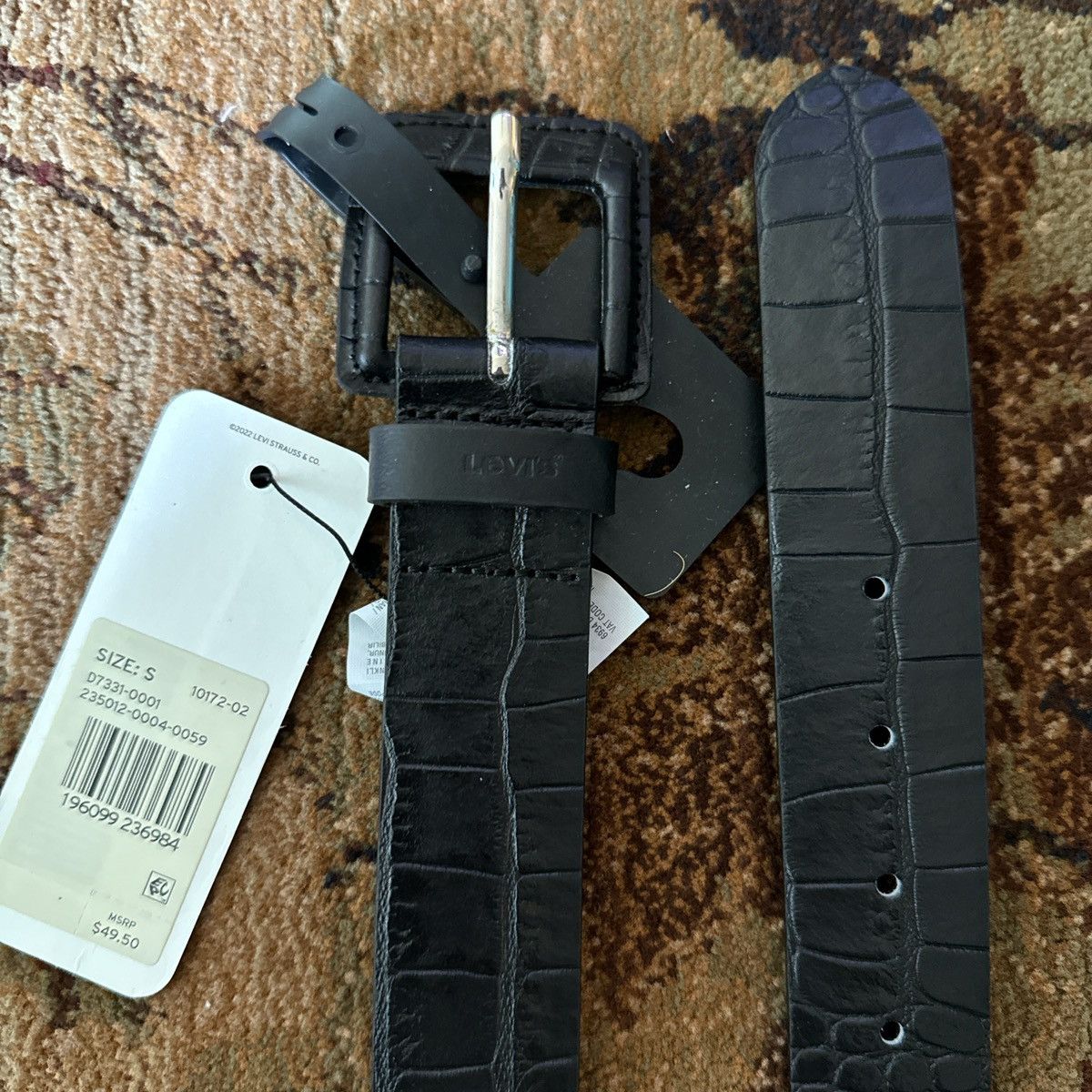 Levi's Levi’s bovine leather belt Size 32 - 2 Thumbnail