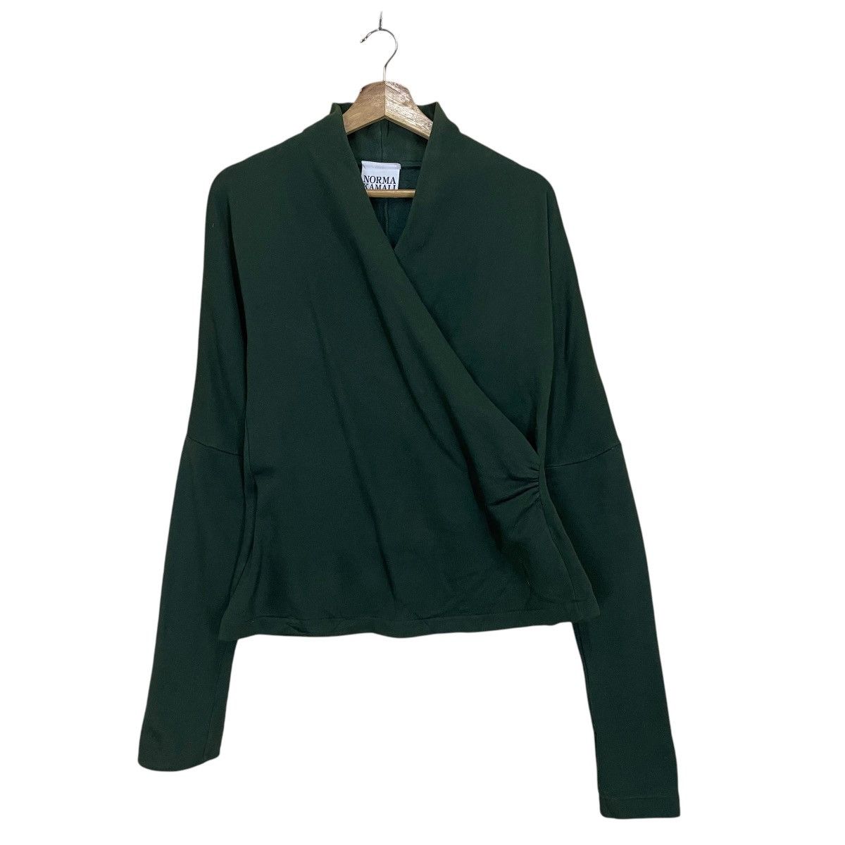 Norma Kamali Vintage 90s Norma Kamali Scallop Blouse Size M Size M / US 6-8 / IT 42-44 - 2 Thumbnail