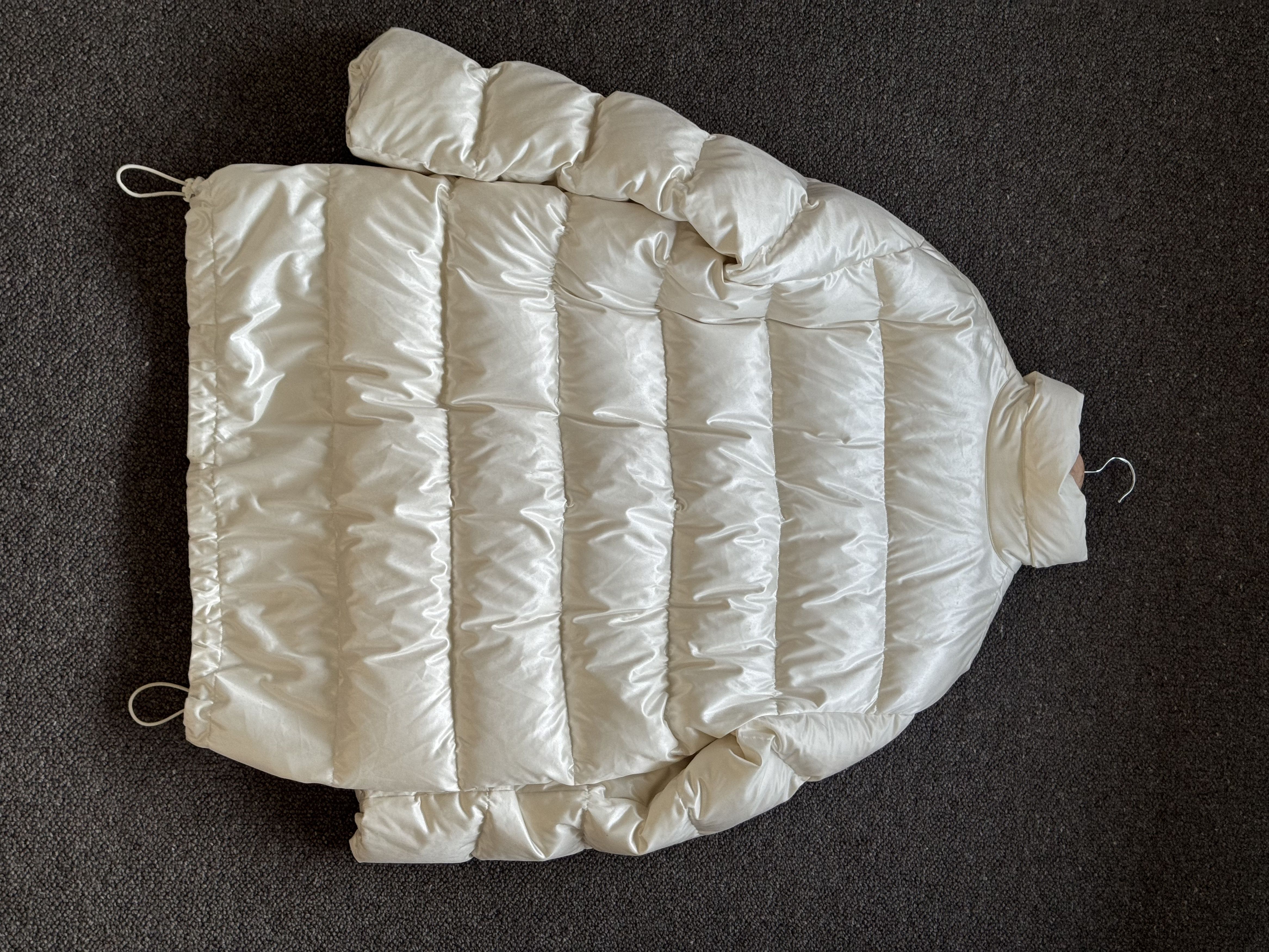 Issey Miyake Windcoat oversized puffer pearl white Size US L / EU 52-54 / 3 - 2 Thumbnail