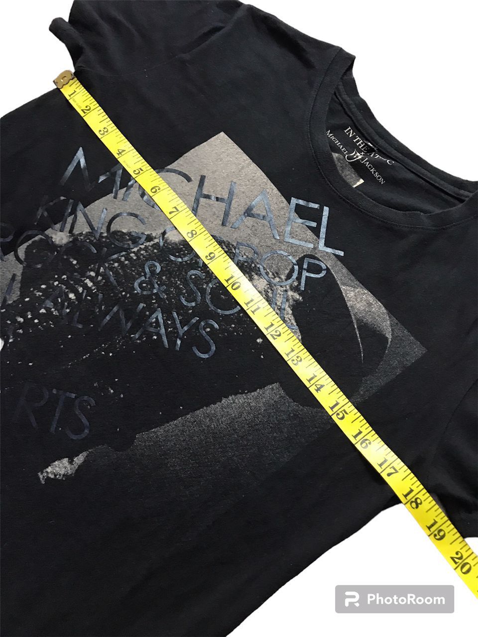 Band Tees In The Attic x Michael Jakson T-Shirt Size US M / EU 48-50 / 2 - 7 Thumbnail