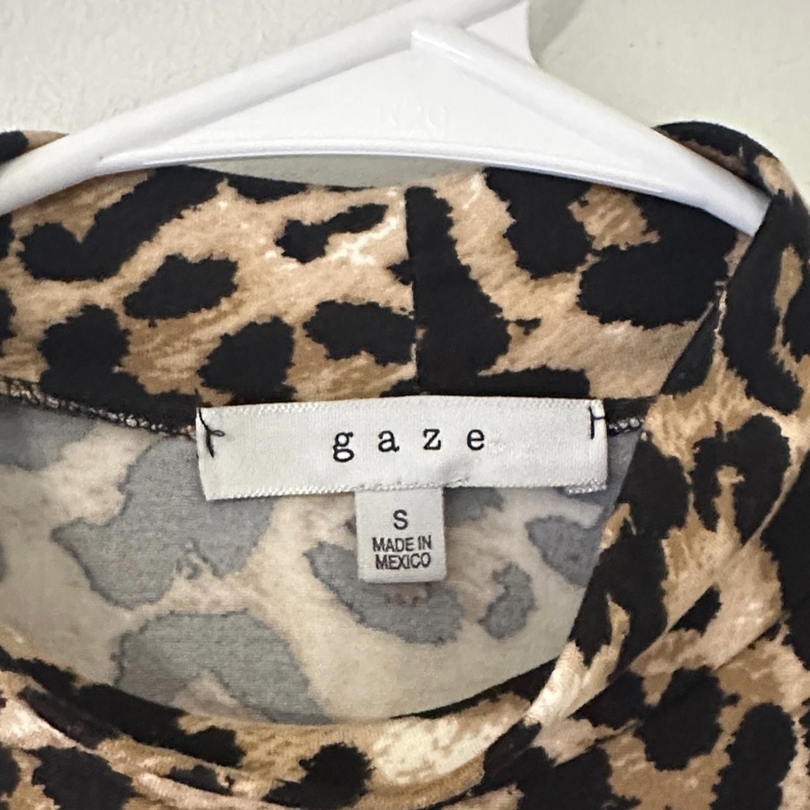 The Game Gaze Leopard Print Top Size S / US 4 / IT 40 - 2 Thumbnail