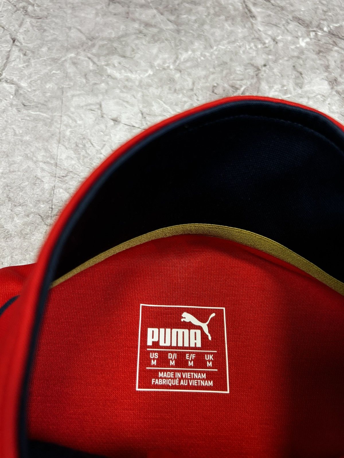 Puma Arsenal Long Sleeve 1/4 Zip Shirt Soccer Jersey Size US M / EU 48-50 / 2 - 5 Thumbnail