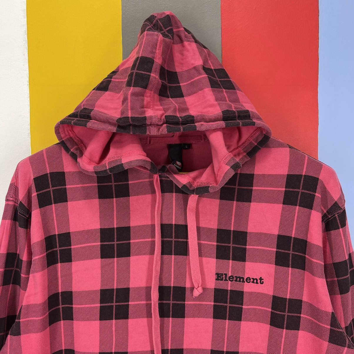 Element ELEMENT SKATEBOARDING Checked Hoodie #2009/13 Size US M / EU 48-50 / 2 - 2 Thumbnail