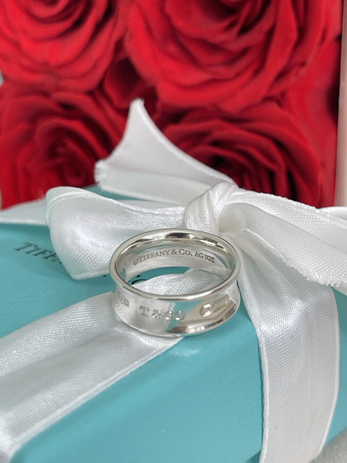 Tiffany & Co. 1837 Ring in Sterling Silver size 5.5 NEW $450
